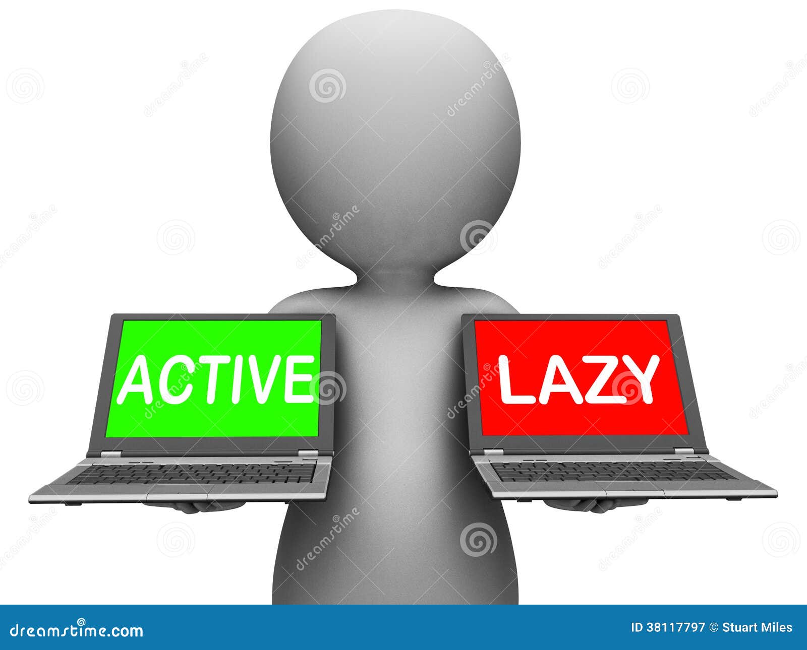 active lazy laptops show action or inaction