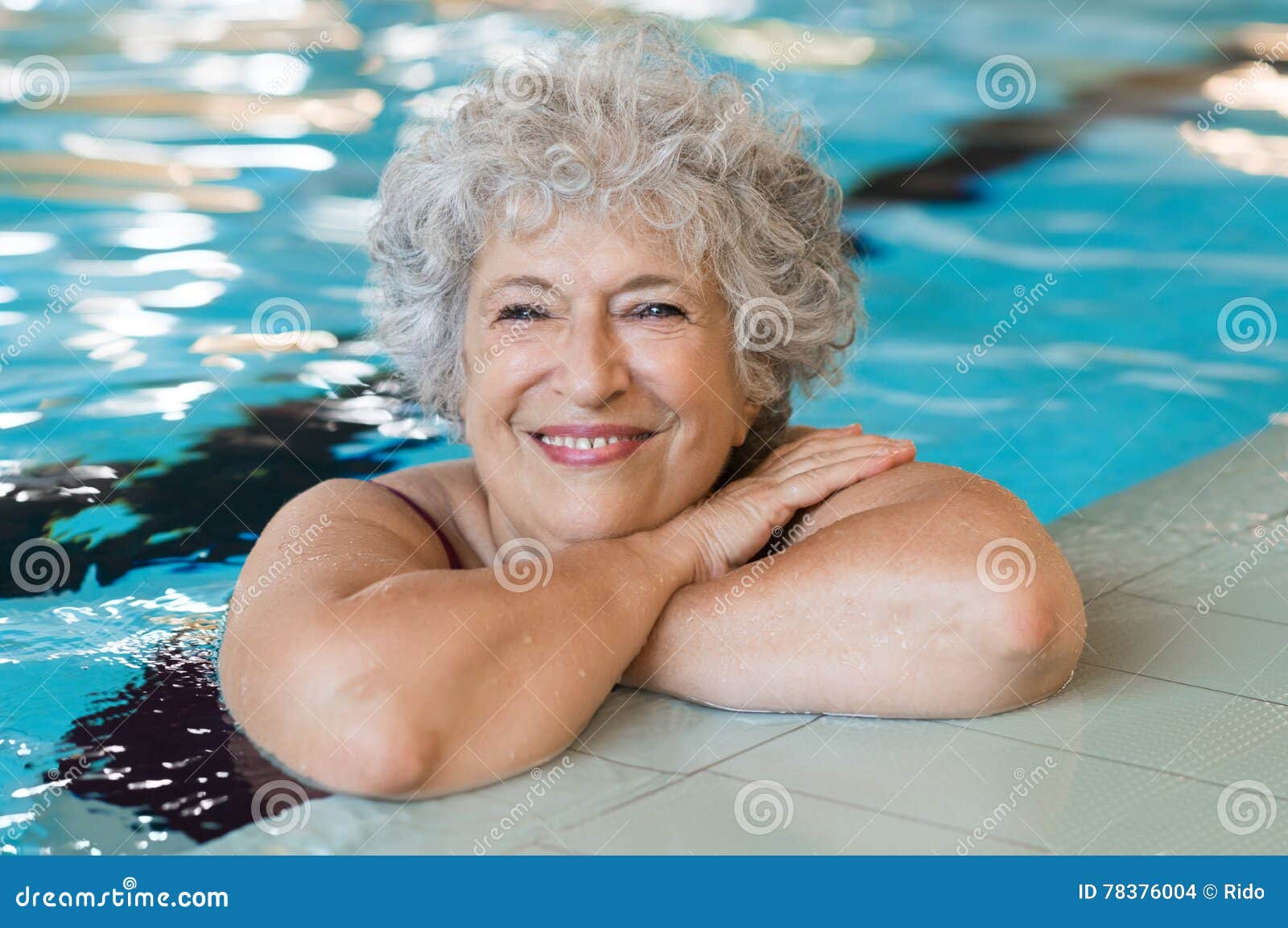 active senior woman