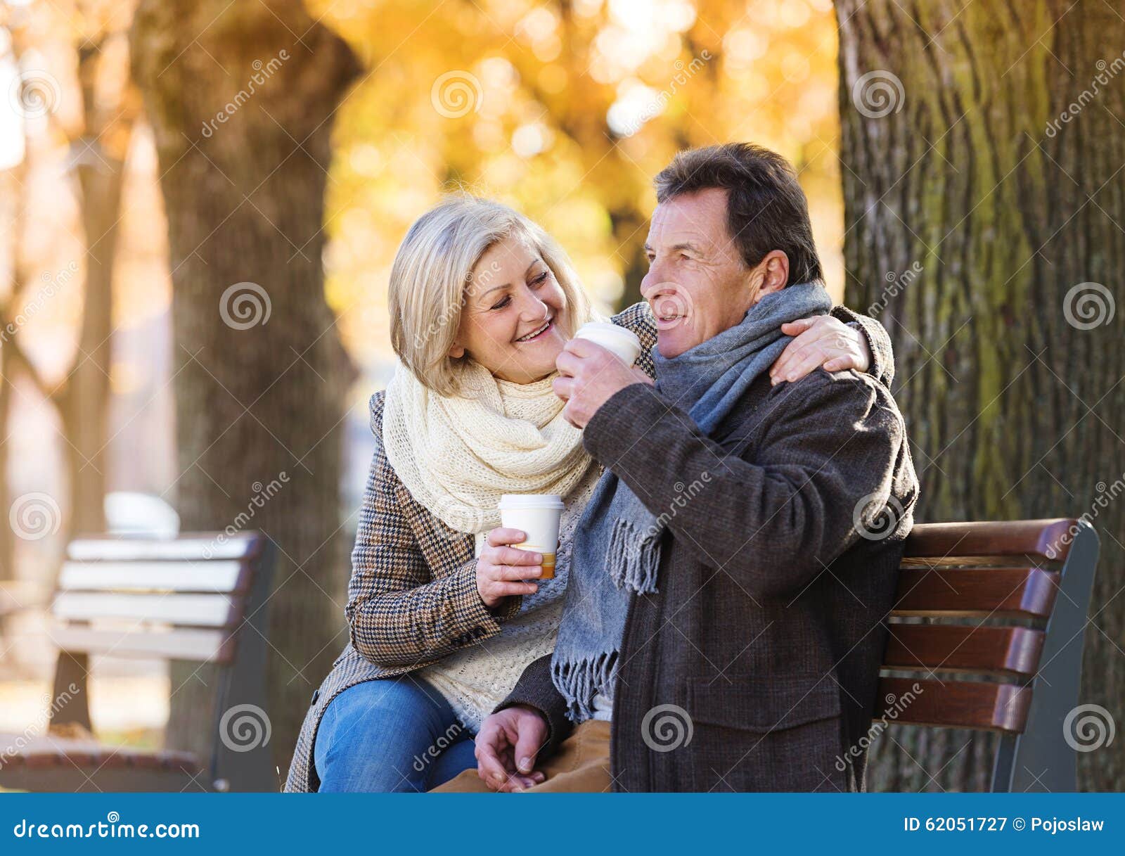 Active seniors in town stock image. Image of sitting - 62051727