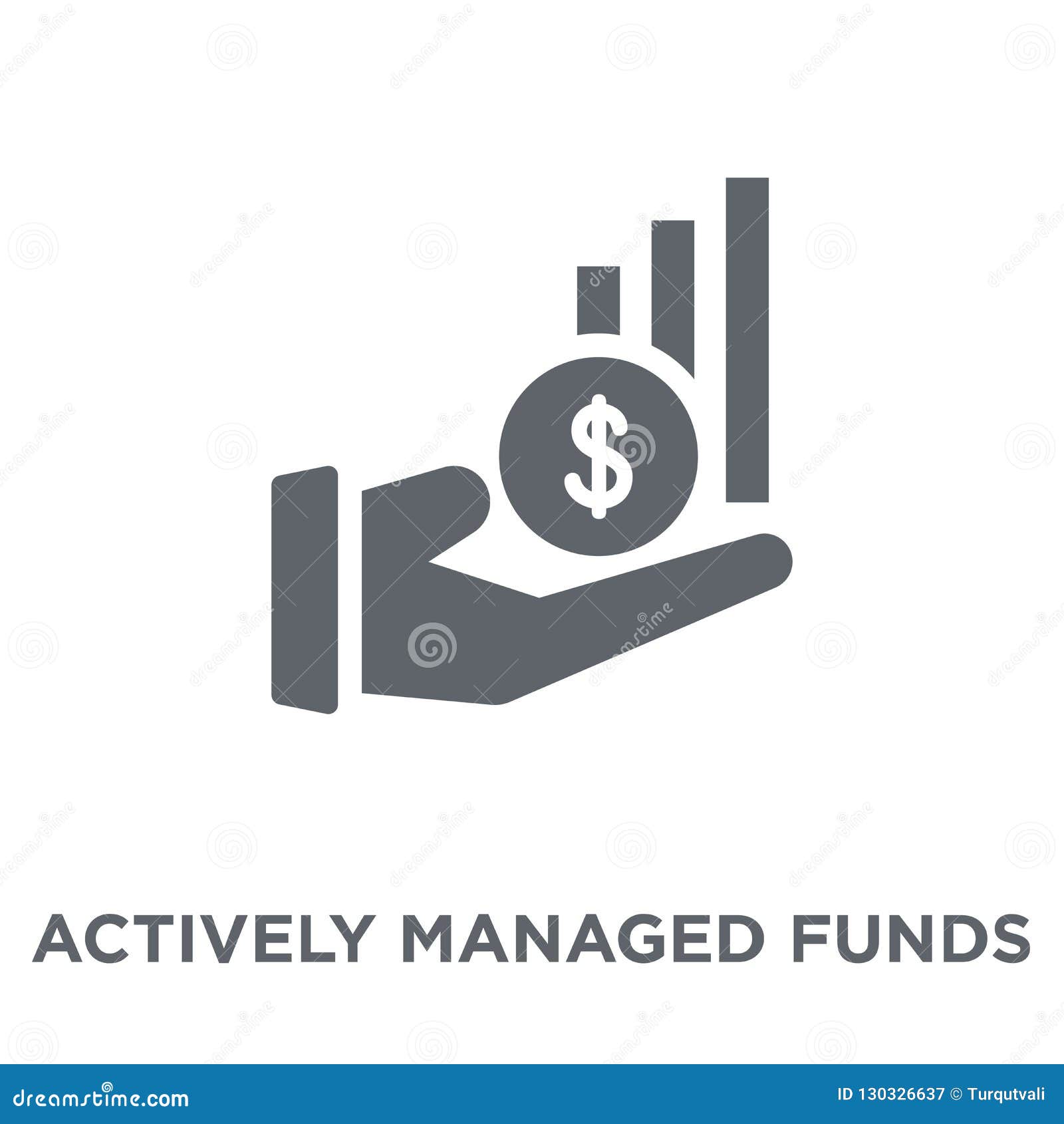 Actively Managed Funds Icon from Actively Managed Funds Collection
