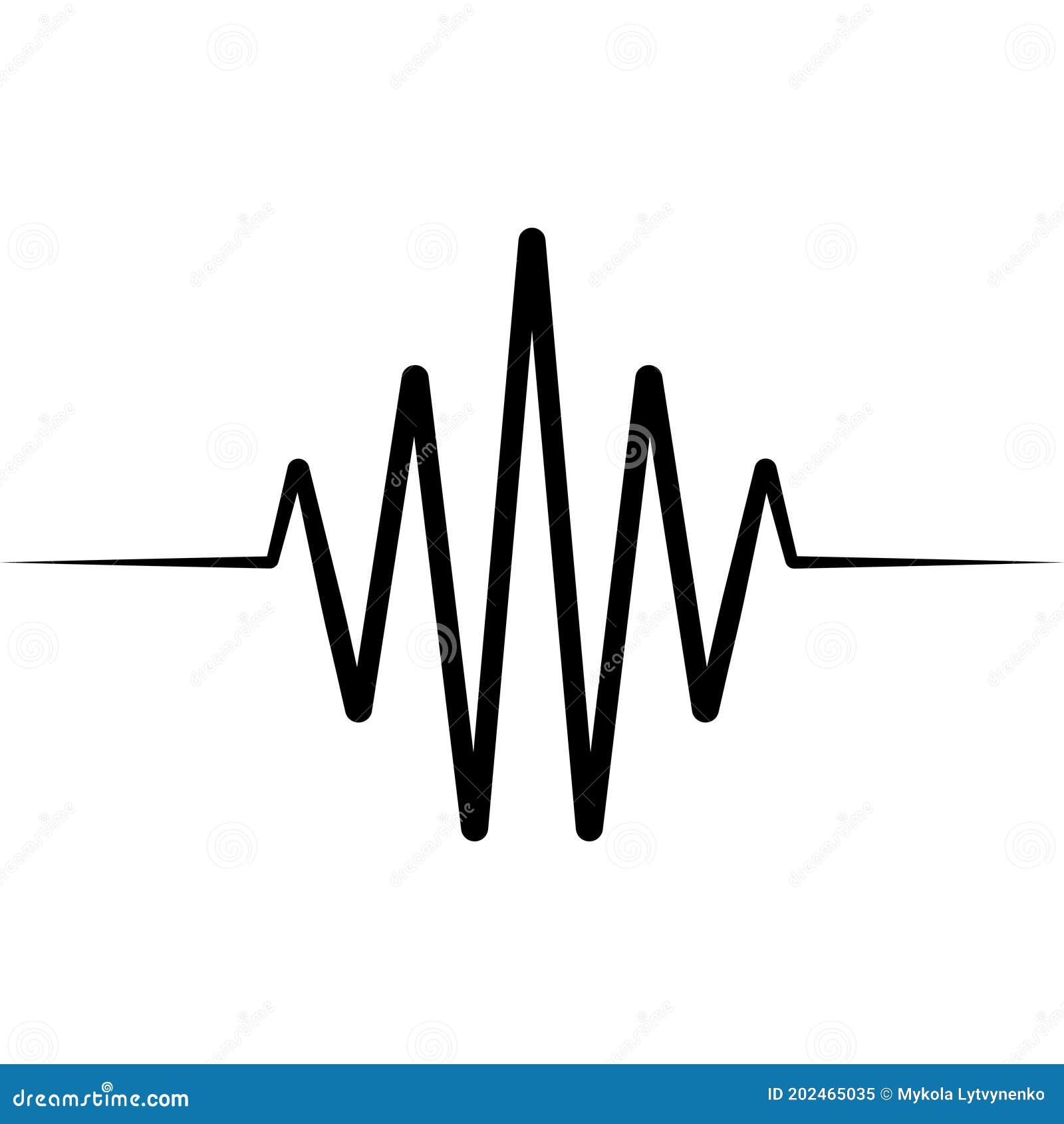 activity splash icon wave logo,  heartbeat heart rate icon, audio sound radio wave amplitude spikes