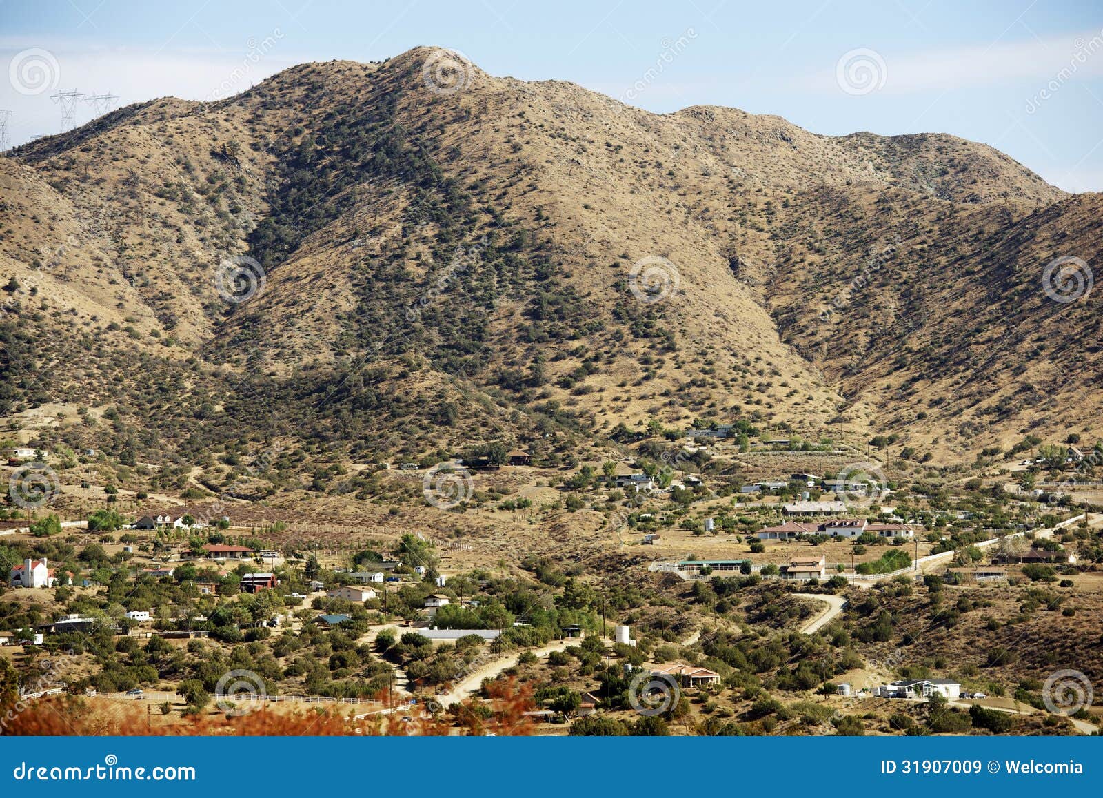 Acton, California stock image. Image of horizontal, village 31907009