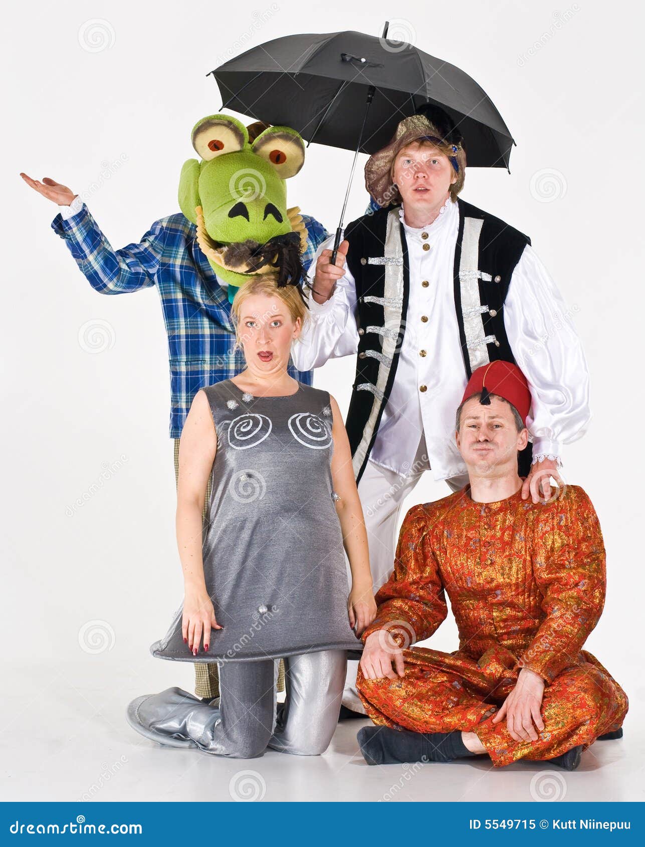 Actors in costume stock image. Image of entertaining, adult 5549715