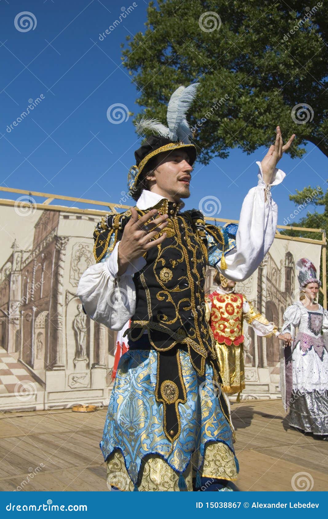 Actors Of Medieval Theater Editorial Photography Image 15038867