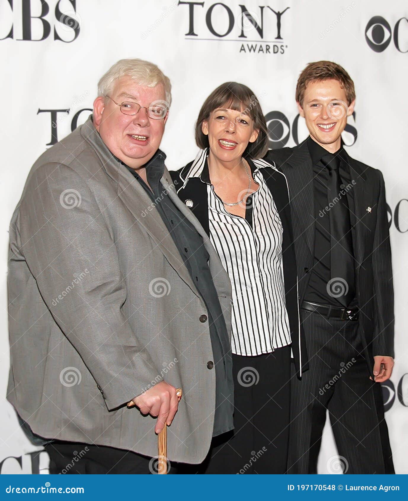 Richard Griffiths Frances De La Tour And Samuel Barnett At The 2006 Tony Awards Meet The Nominees Press Reception Editorial Stock Photo Image Of Focused 60th 197170548