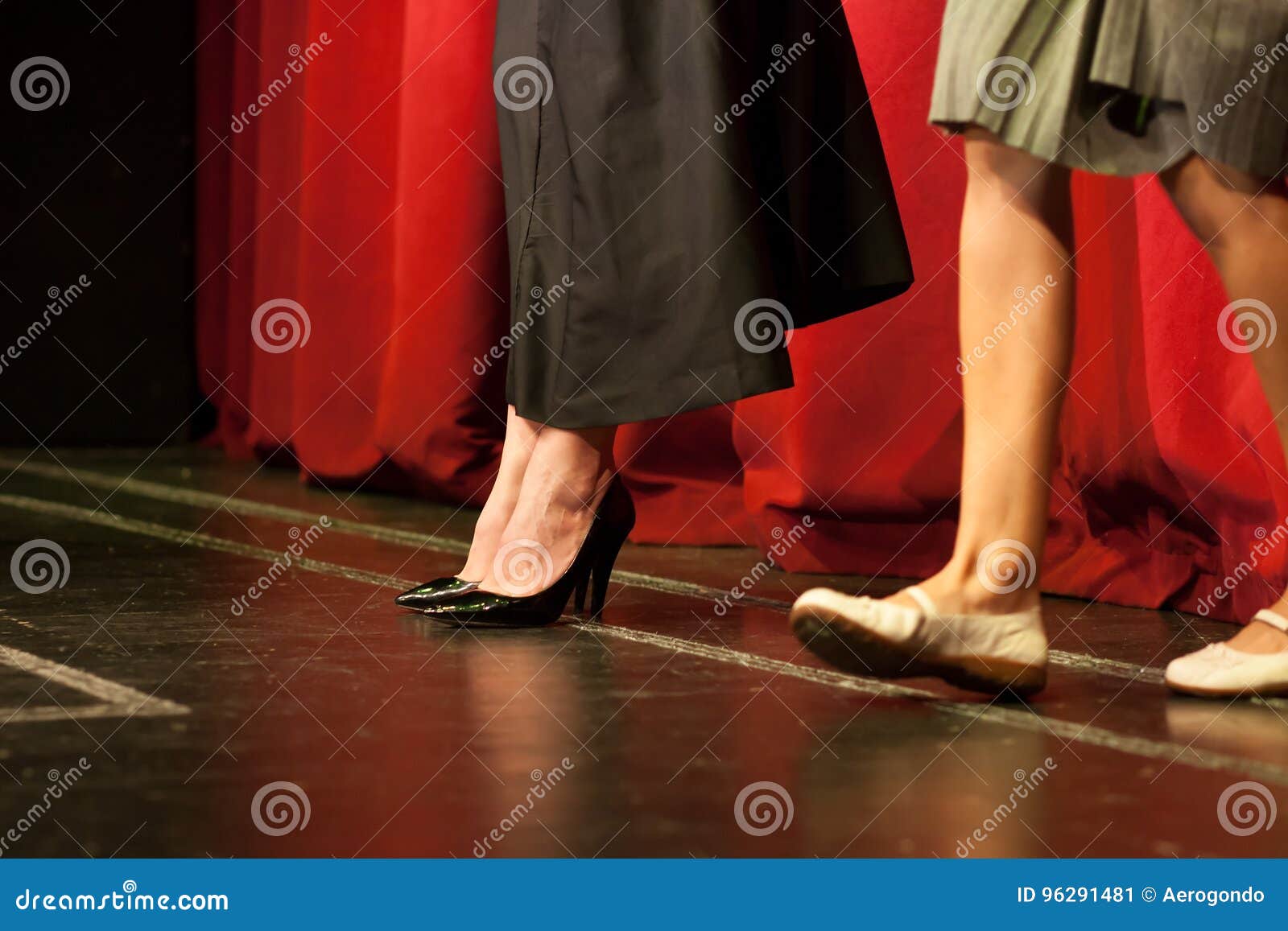 Actors at theater play stock image. Image of artist, inside 96291481