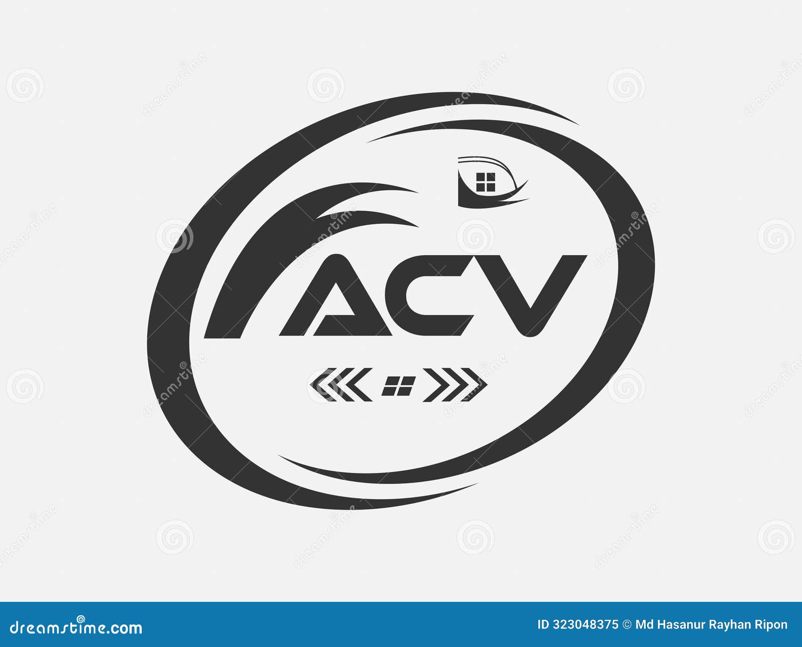 acv letter logo . acv simple and modern monogram logo. abstract alphabet  