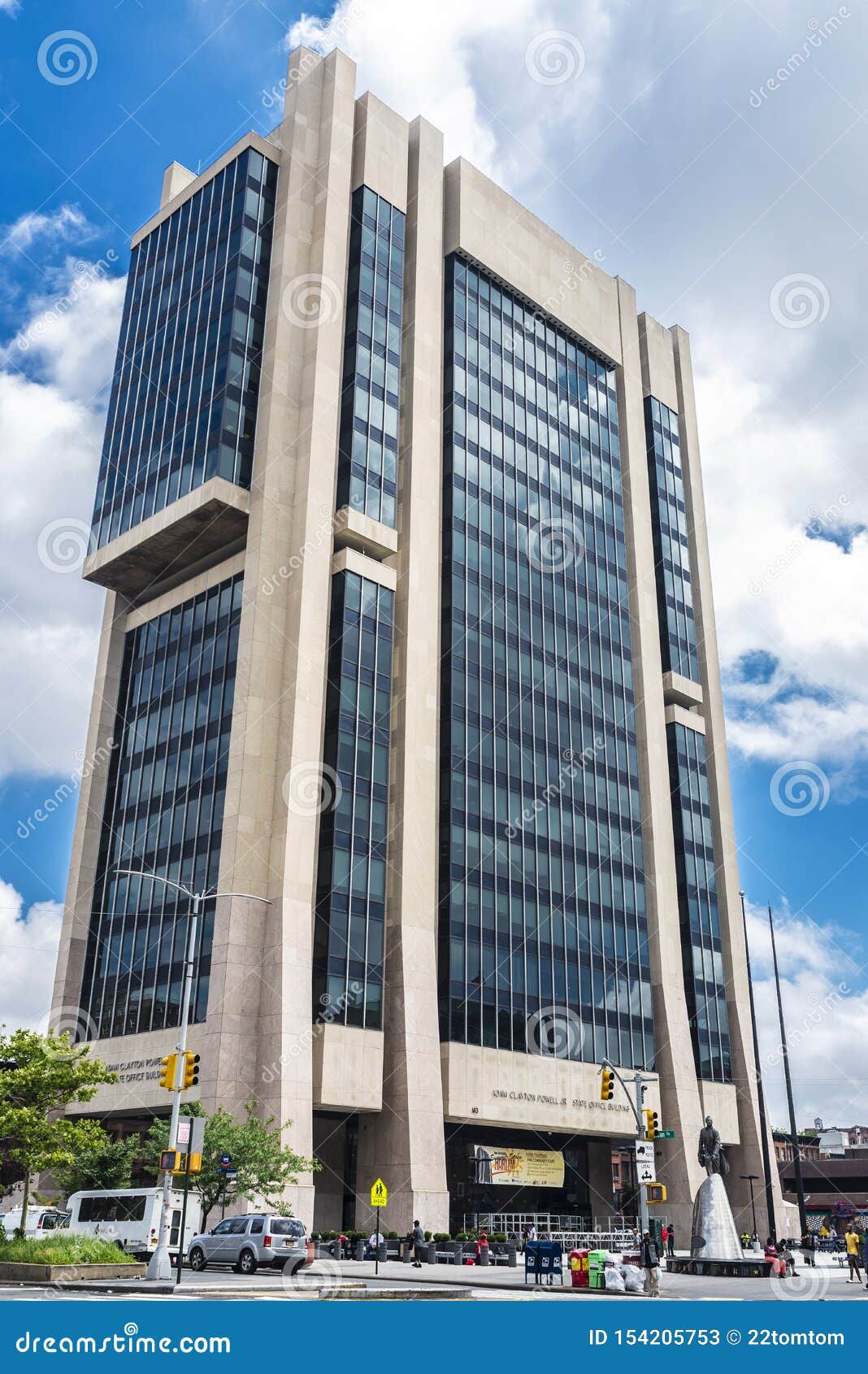 Adam Clayton Powell Jr. State Office Building in Harlem, New York City