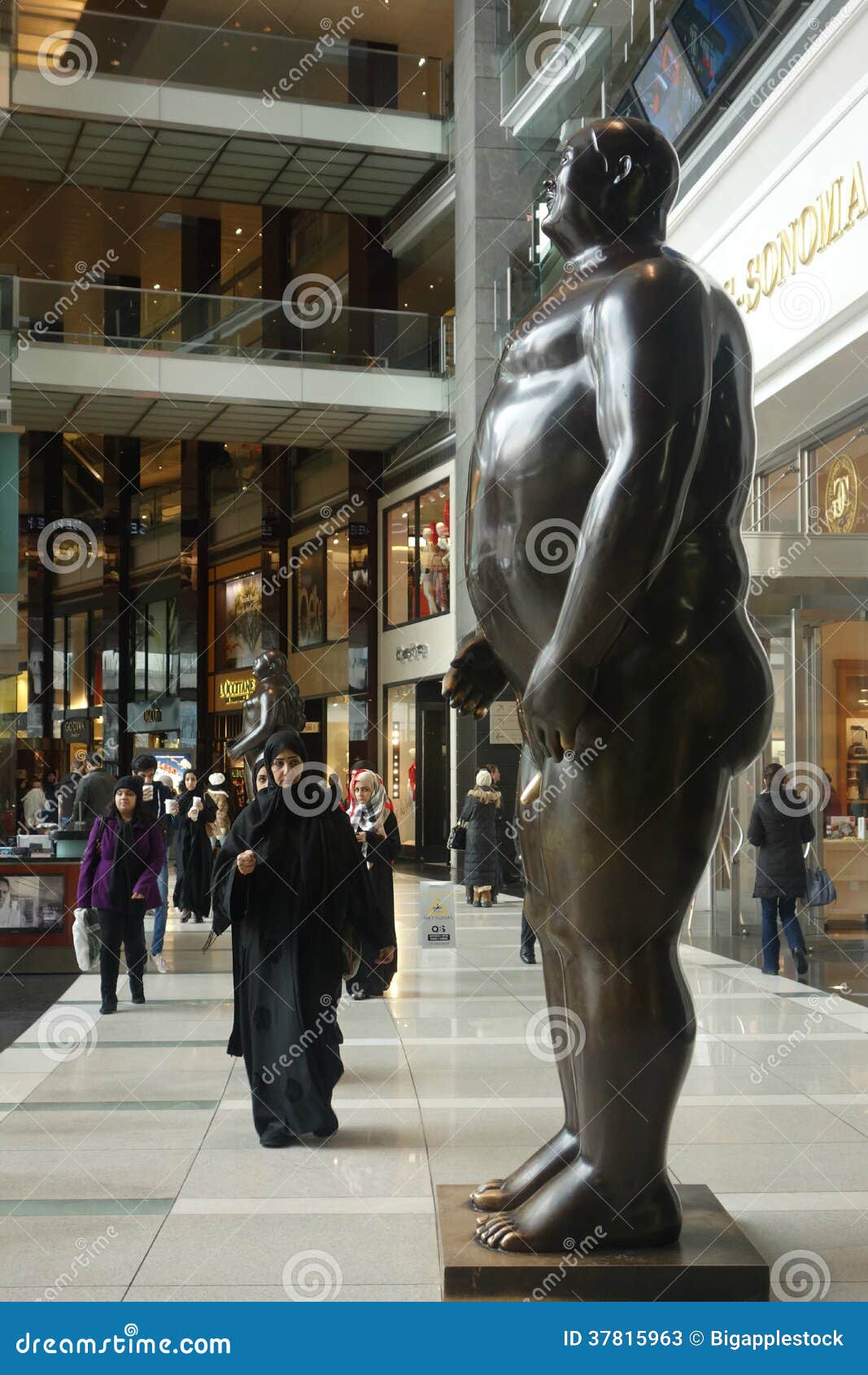 Adam Sculpture in Manhattan