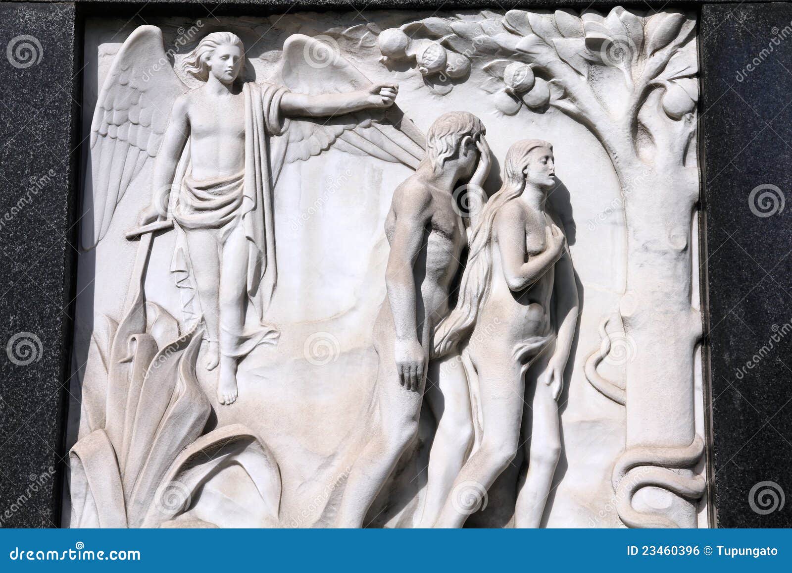 Adam und Eve stockfoto. Bild von kirchhof, italienisch - 23460396