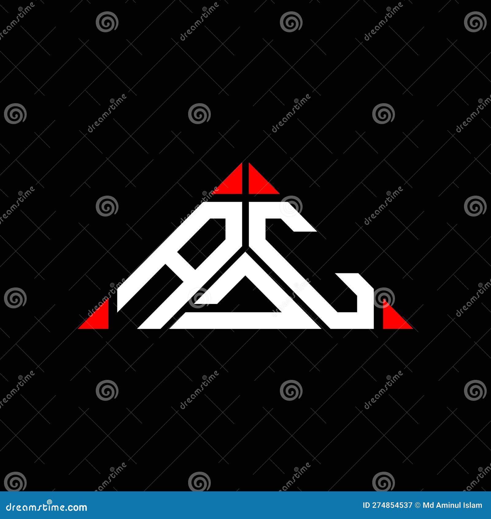 ADC Letter Logo Creative Design with Vector Graphic, ADC Stock Vector ...