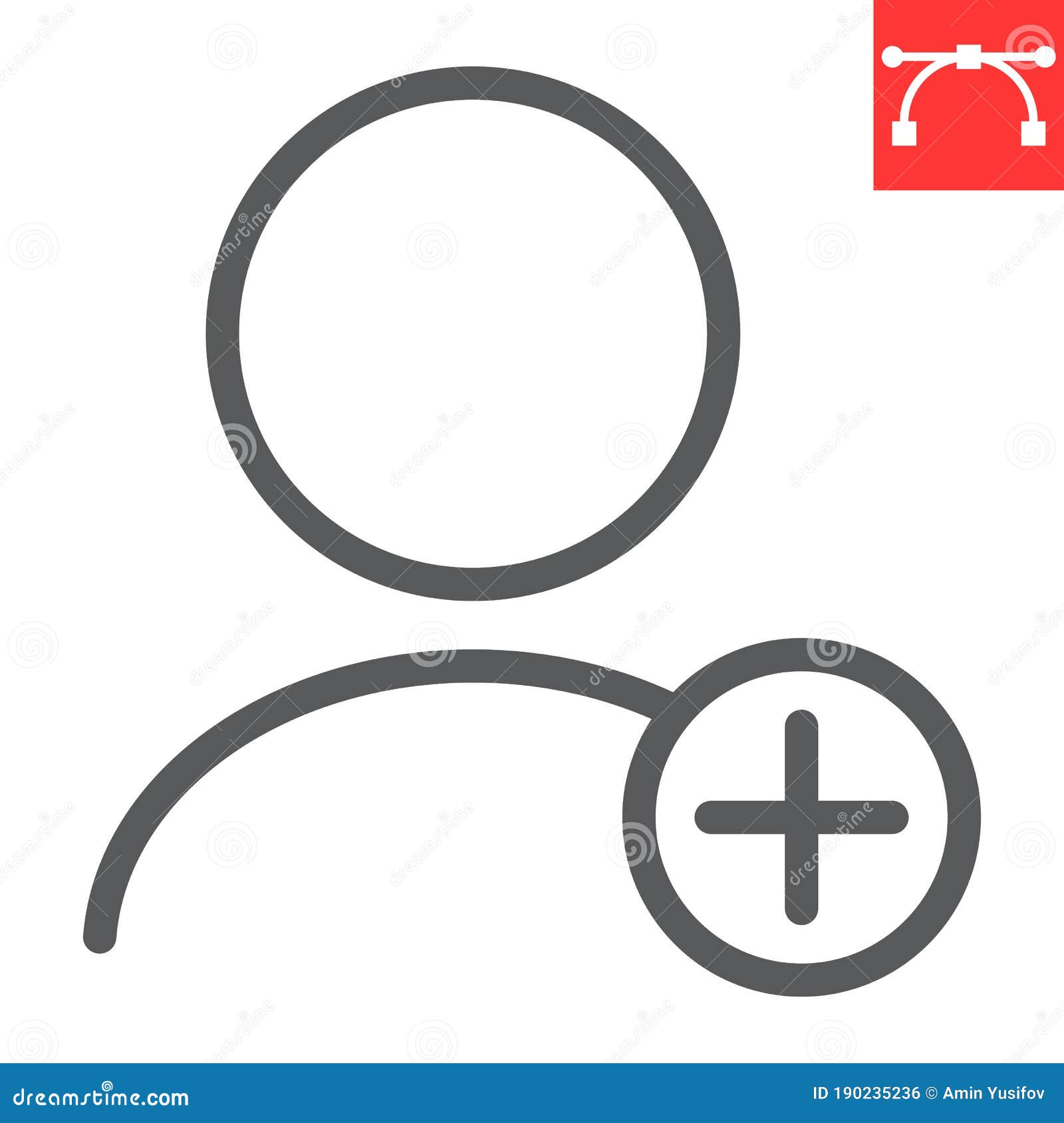 User profile icon. Avatar, user sign icon. Vector EPS 10.