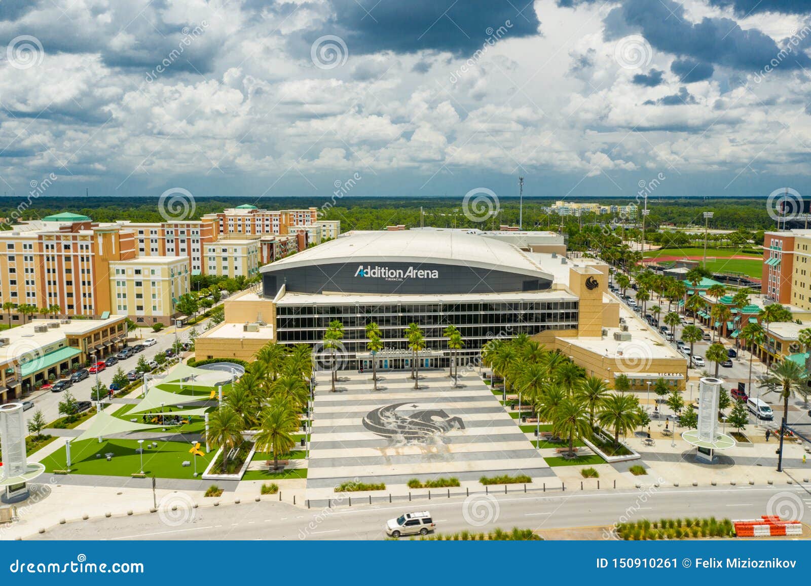 Addition Arena UCF Orlando FL Editorial Photo Image of central