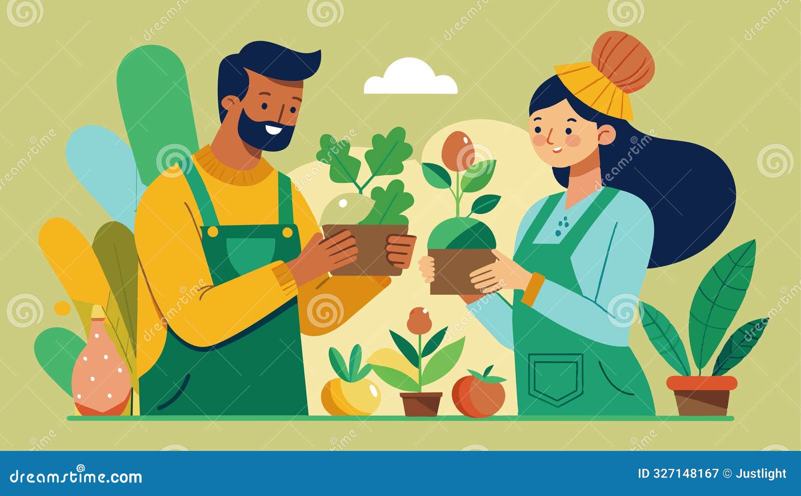 in addition to swapping seeds the gardeners also share stories about the plants they are growing and the memories