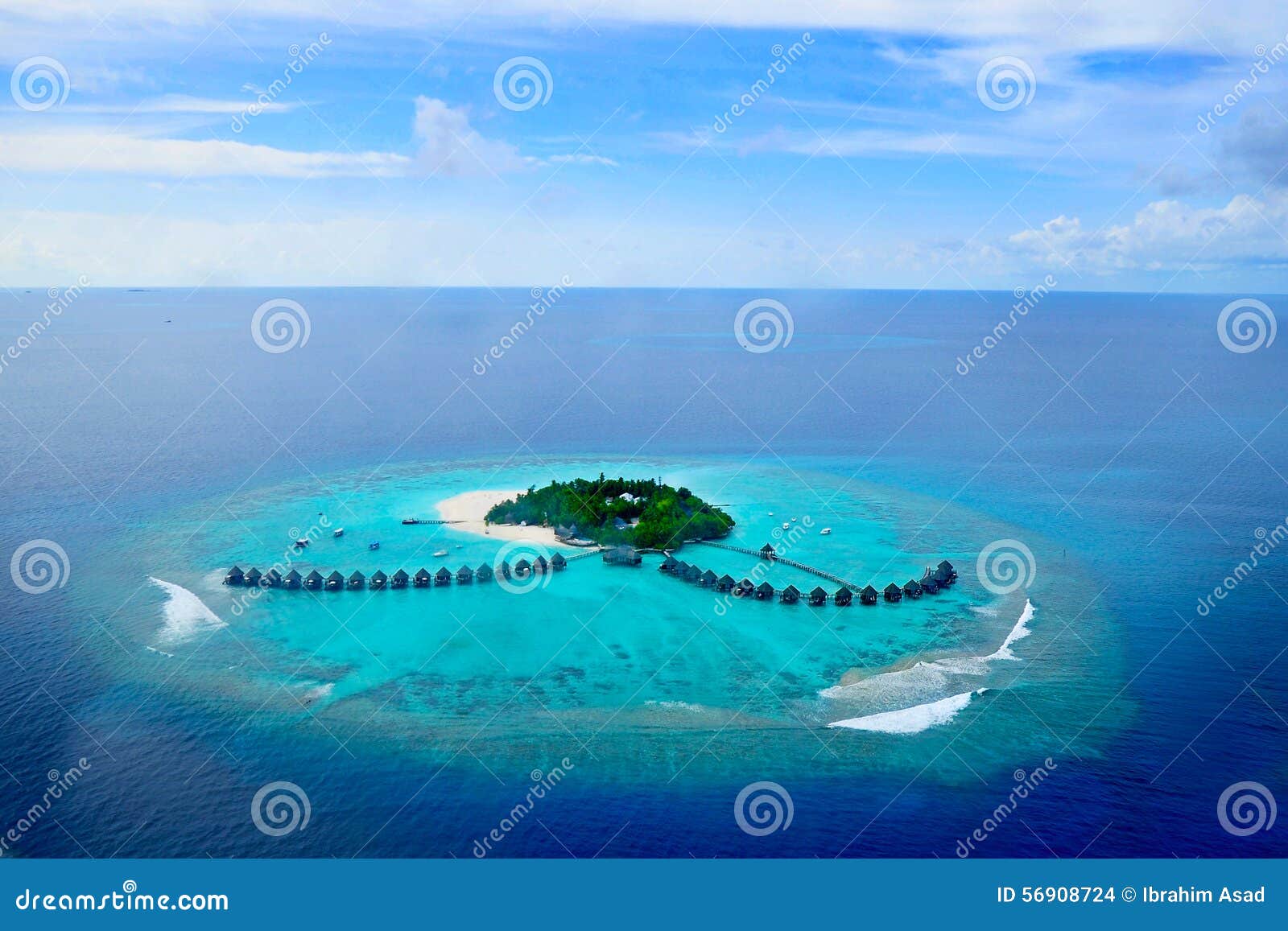 addu atoll or the seenu atoll, the south most atoll of the maldives islands