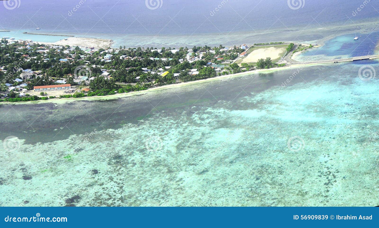 Addu Atoll or the Seenu Atoll, the South Most Atoll of the Maldives Islands  Stock Image - Image of atoll, islands: 56909839