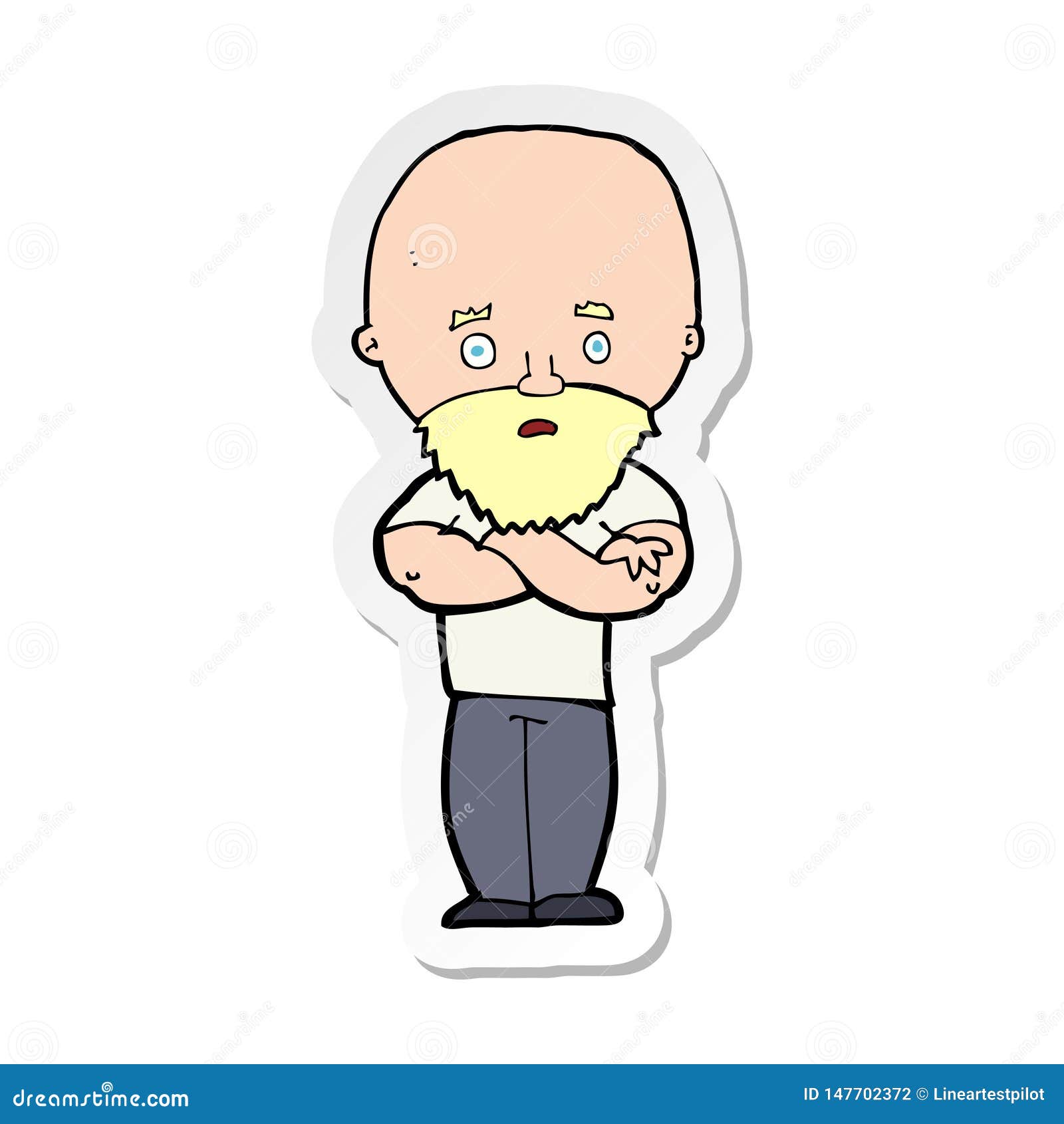 Personagem De Desenho Animado 3d Jovem Branco-careca Feliz Ilustração Stock  - Ilustração de macho, comprimento: 195070824