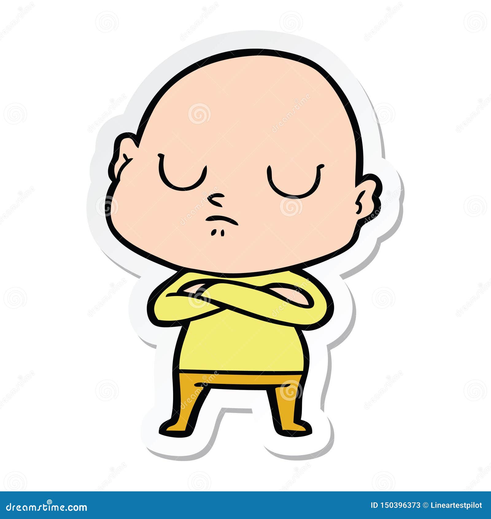 Personagem De Desenho Animado 3d Jovem Branco-careca Feliz Ilustração Stock  - Ilustração de macho, comprimento: 195070824