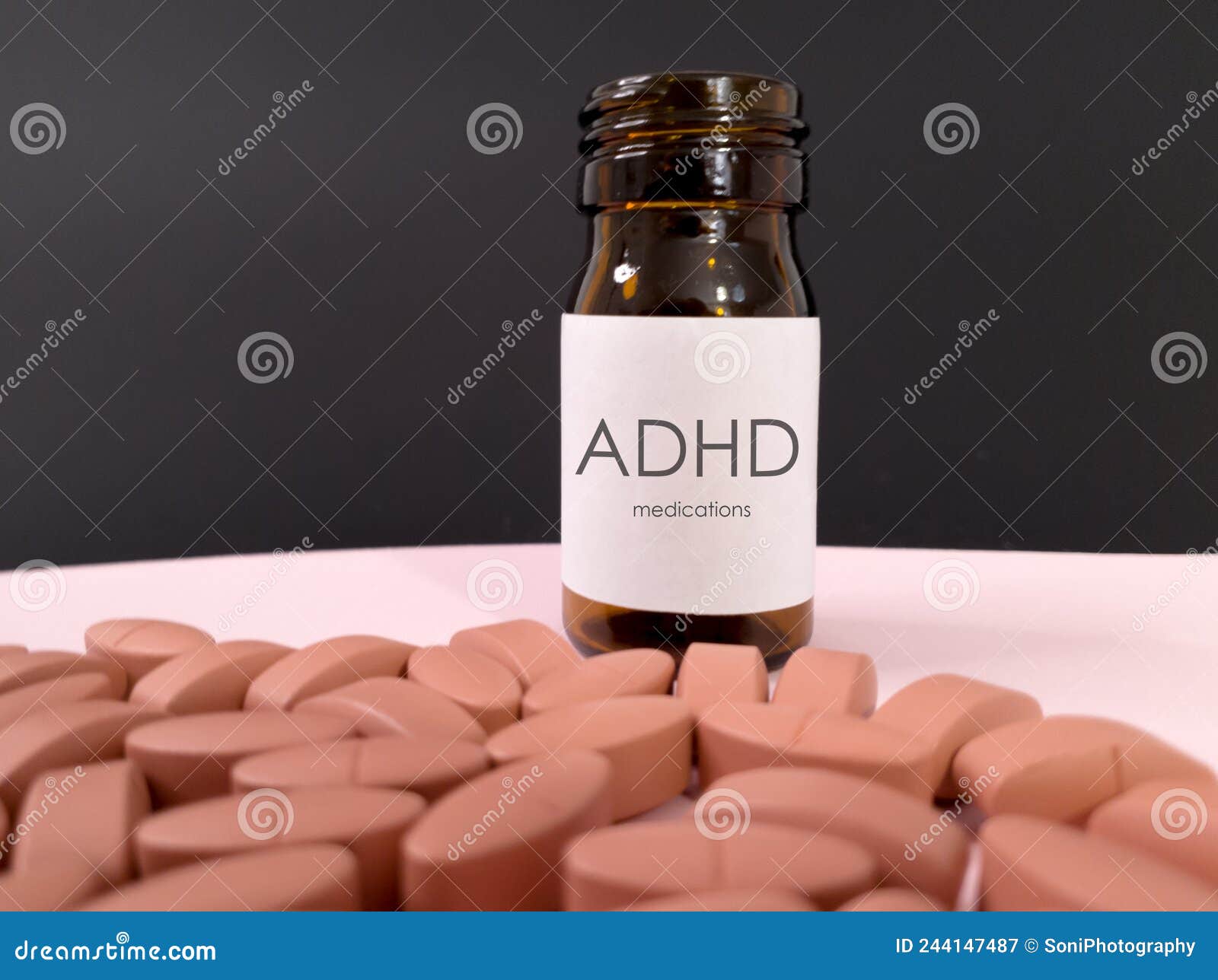adhd bottle of medication