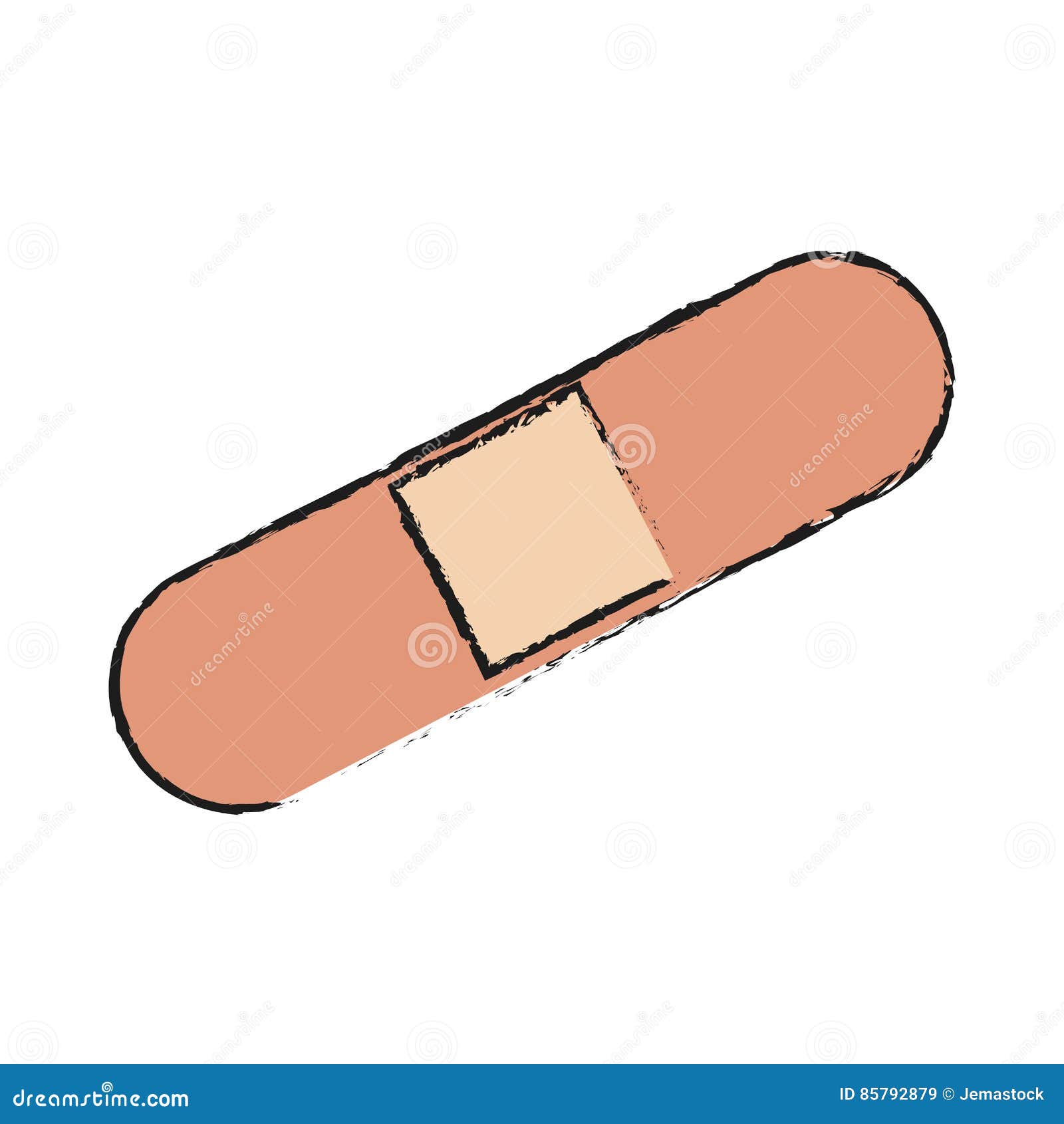 Adhesive bandage icon stock vector. Illustration of hospital 85792879