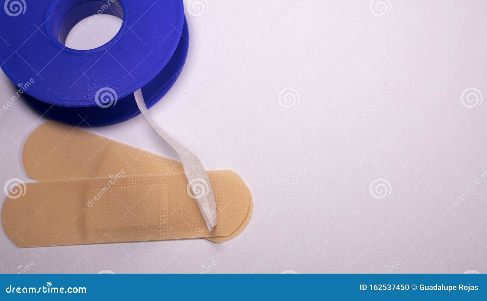 adhesive bandage for minor cuts. a collection of adhesive bandages