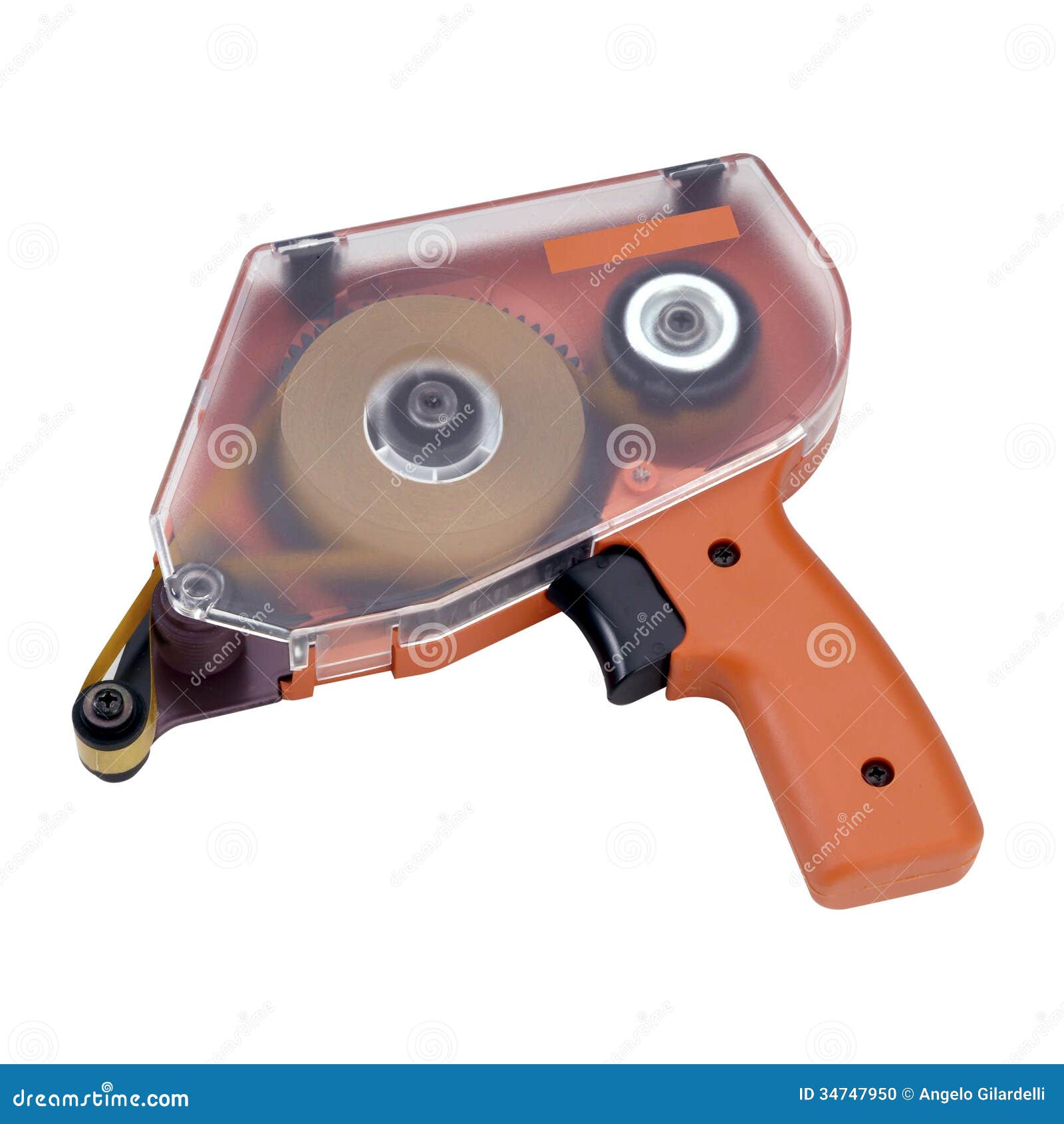 Adhesive dispenser stock photo. Image of adhesive, isolated 34747950