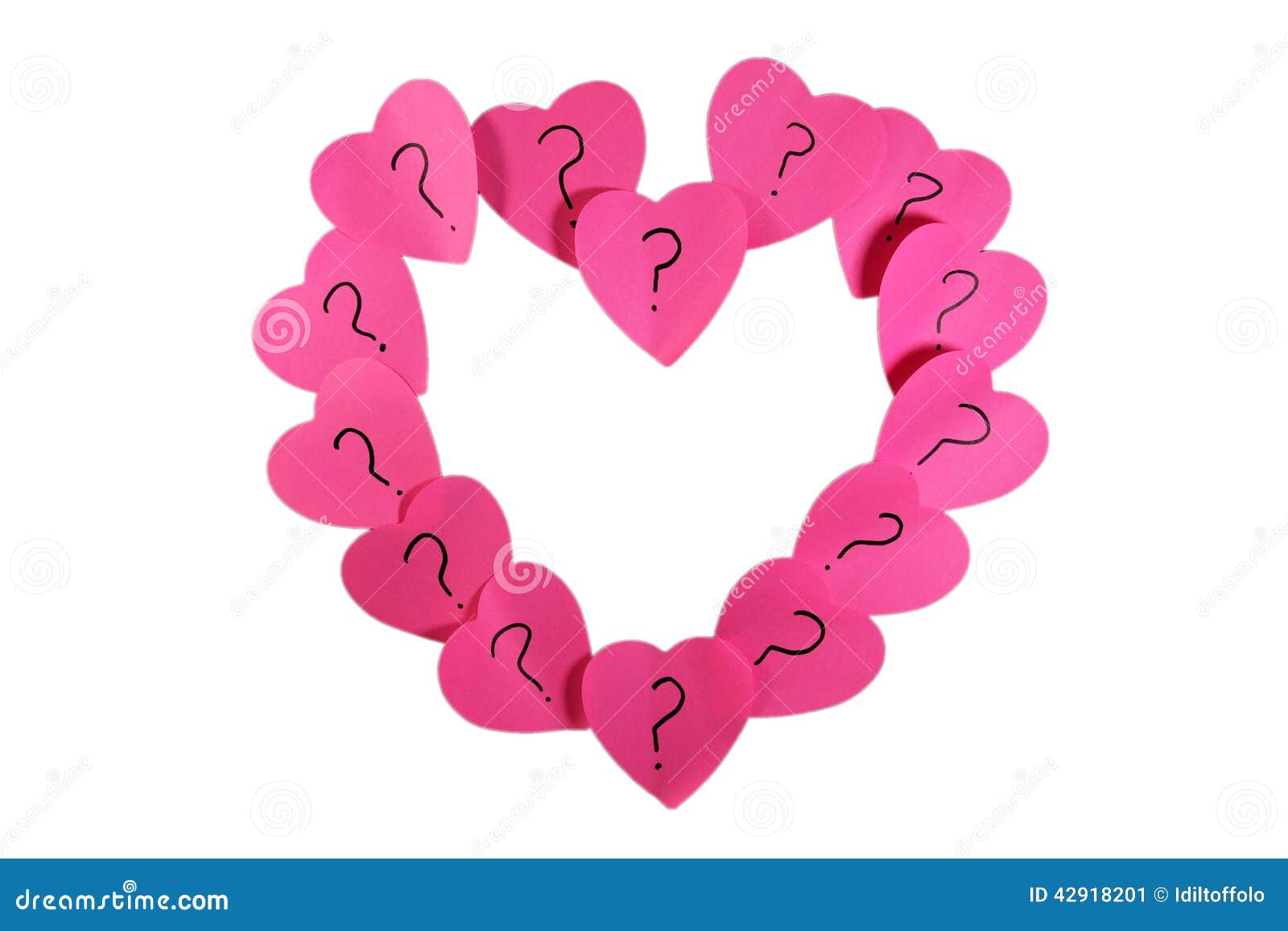Adhesive Love Notes stock image. Image of gift, adult 42918201