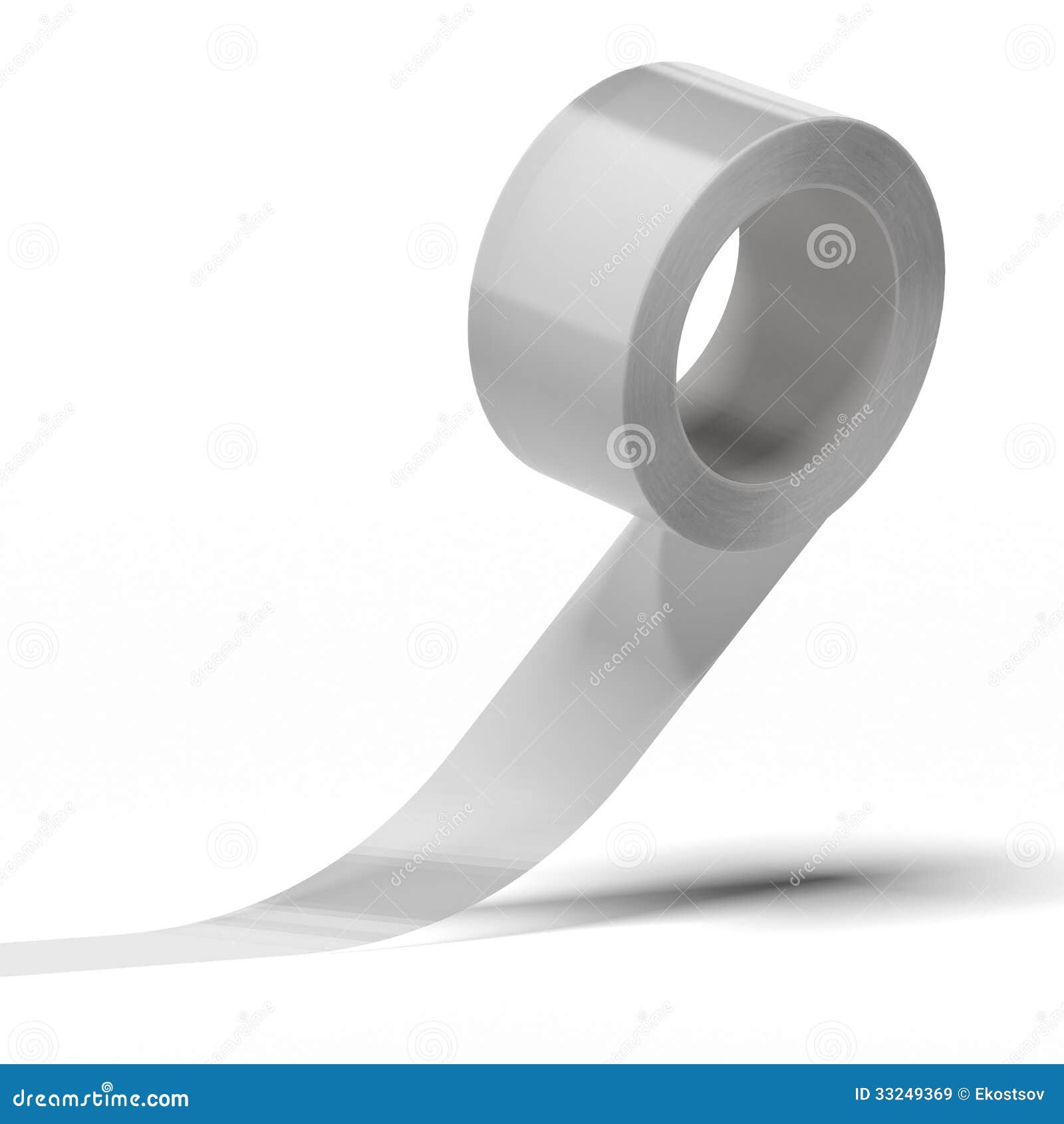 Adhesive Tape. Set Of Realistic Sticky Tape Stripes Isolated On