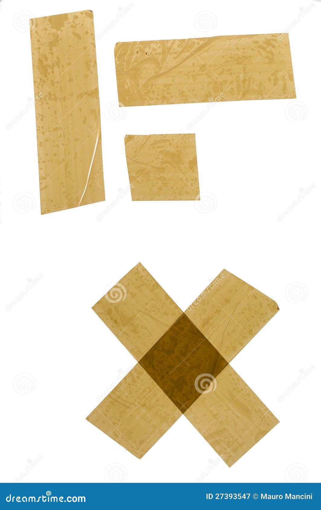 Adhesive Tape Strips stock image. Image of collection 27393547