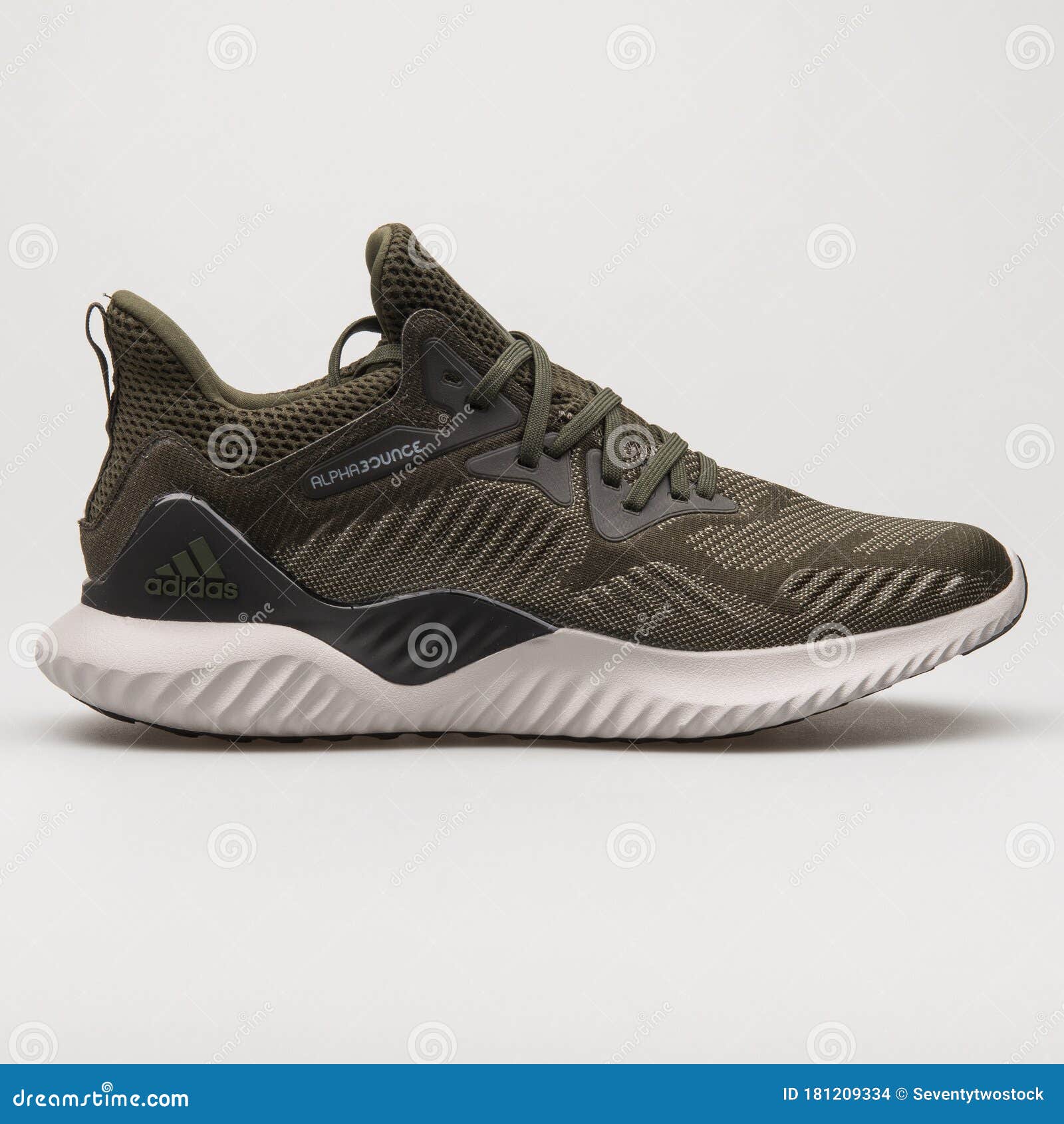 adidas alphabounce beyond olive green