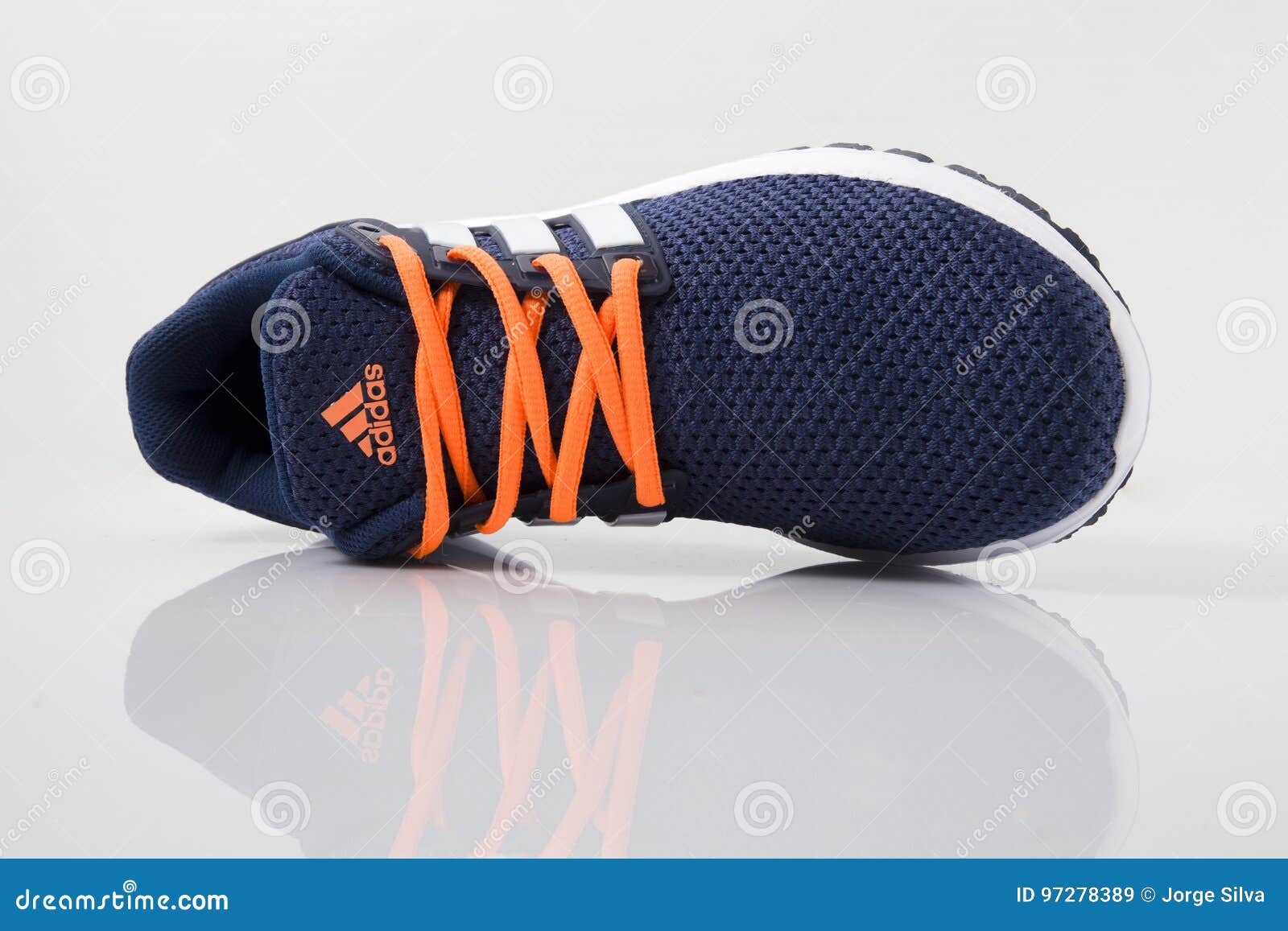 Adidas Classic Sneaker. Top View Editorial Stock Image - Image of ...