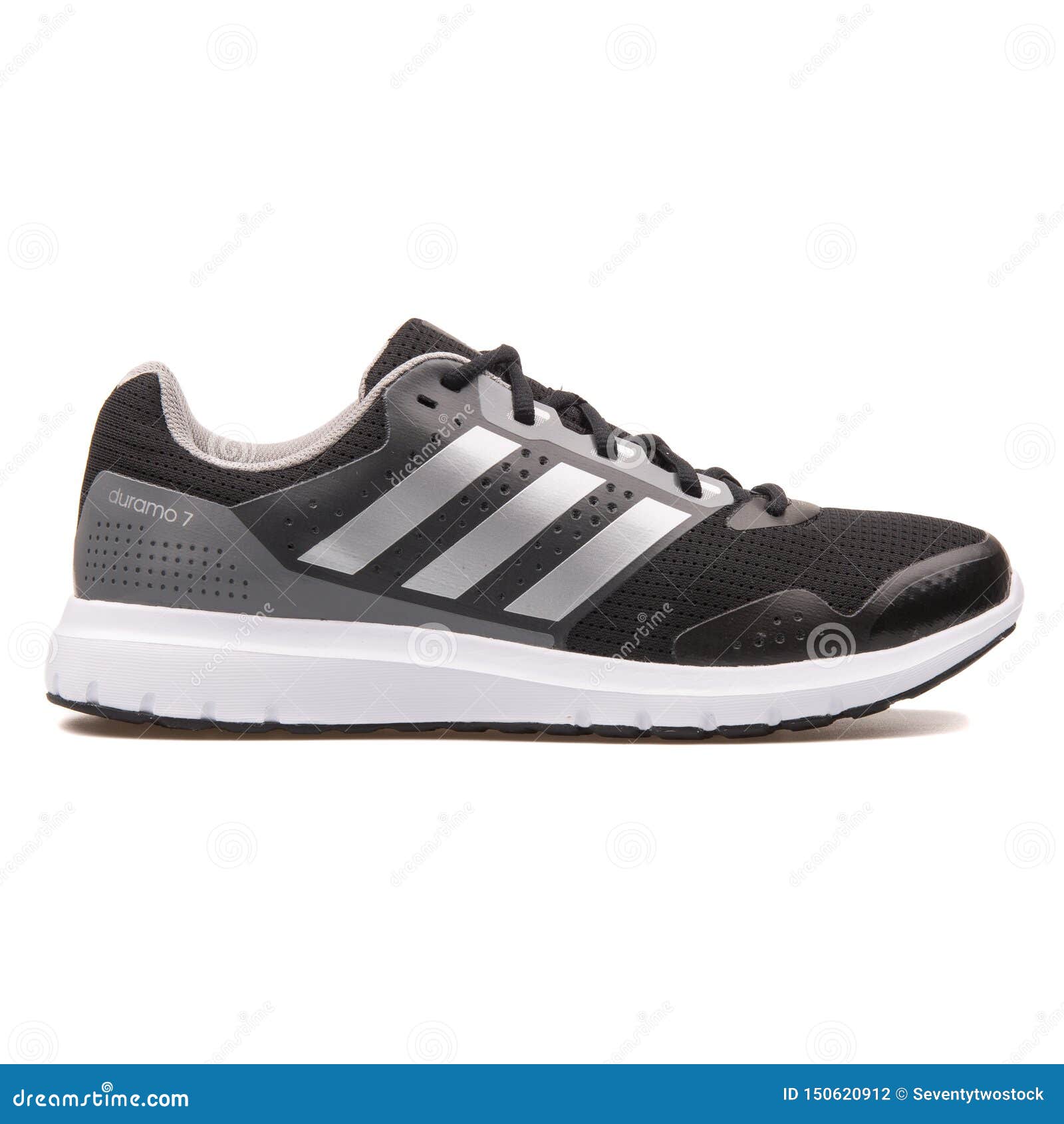 Adidas Duramo 7 Black And Grey Sneaker 