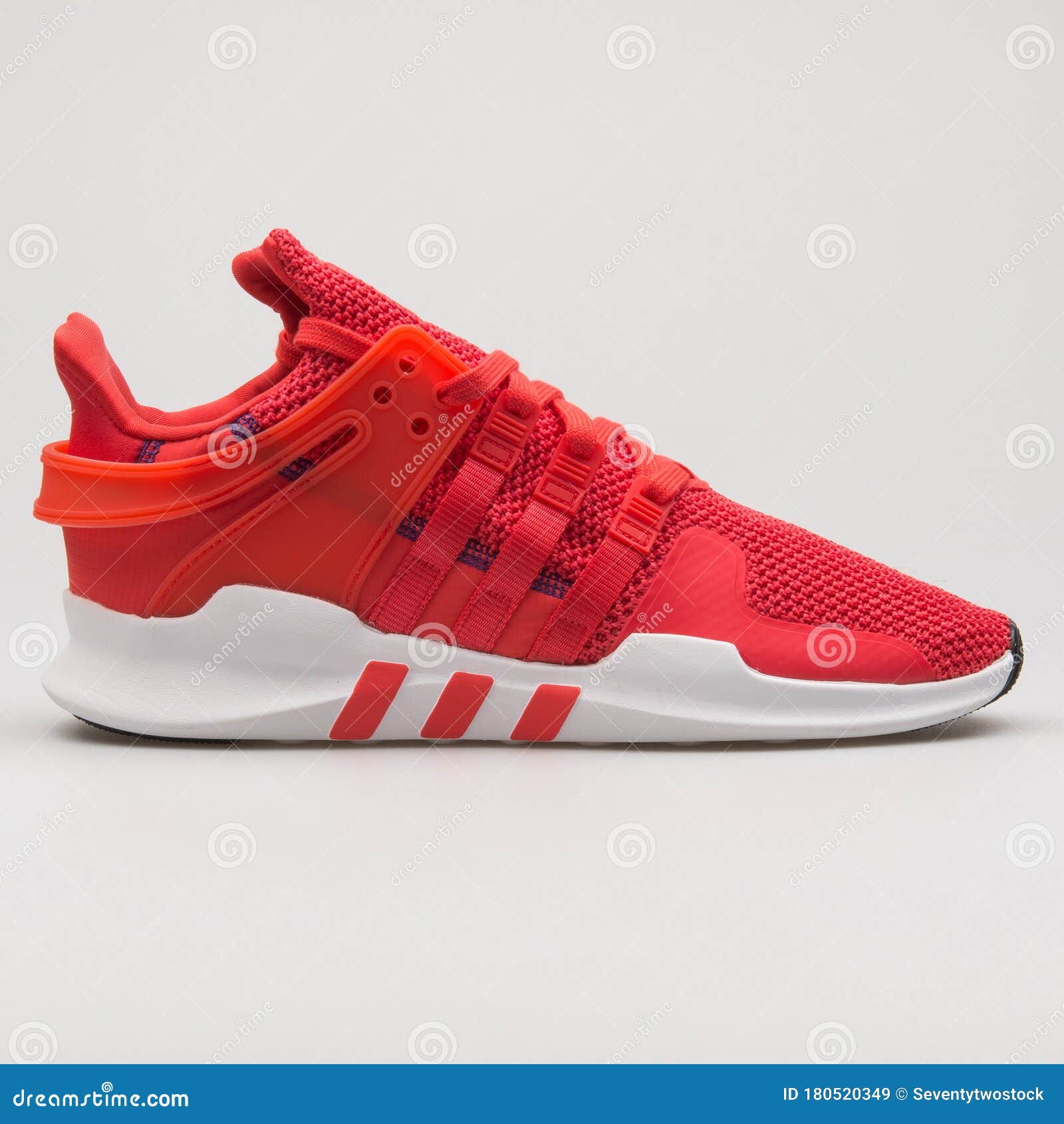 Adidas Eqt Support Adv Red And White Sneaker Editorial Stock Image - Image  Of Sole, Item: 180520349