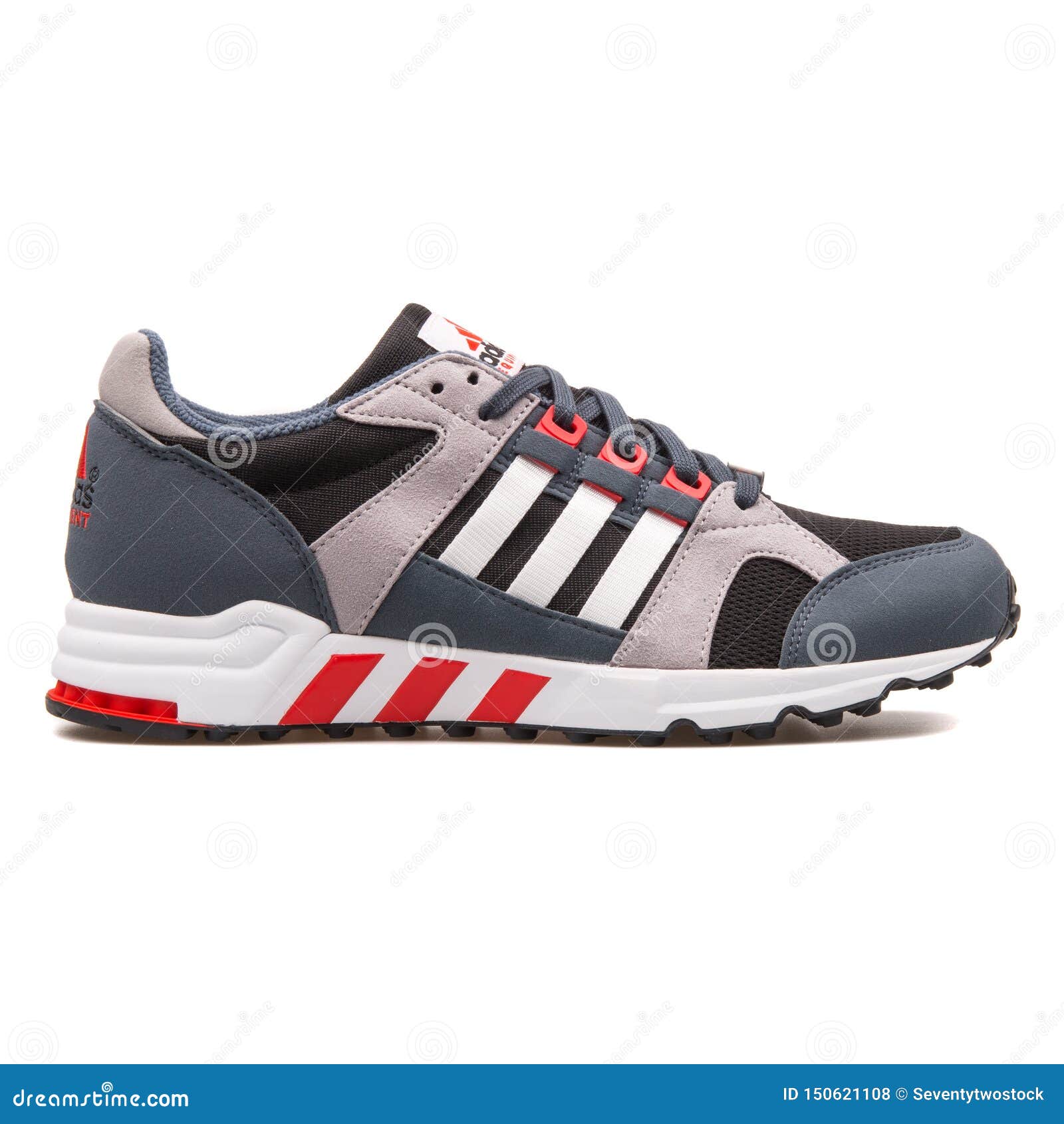 Adidas Equipment Running Cushion Black, Blue, Grey and Red Sneaker