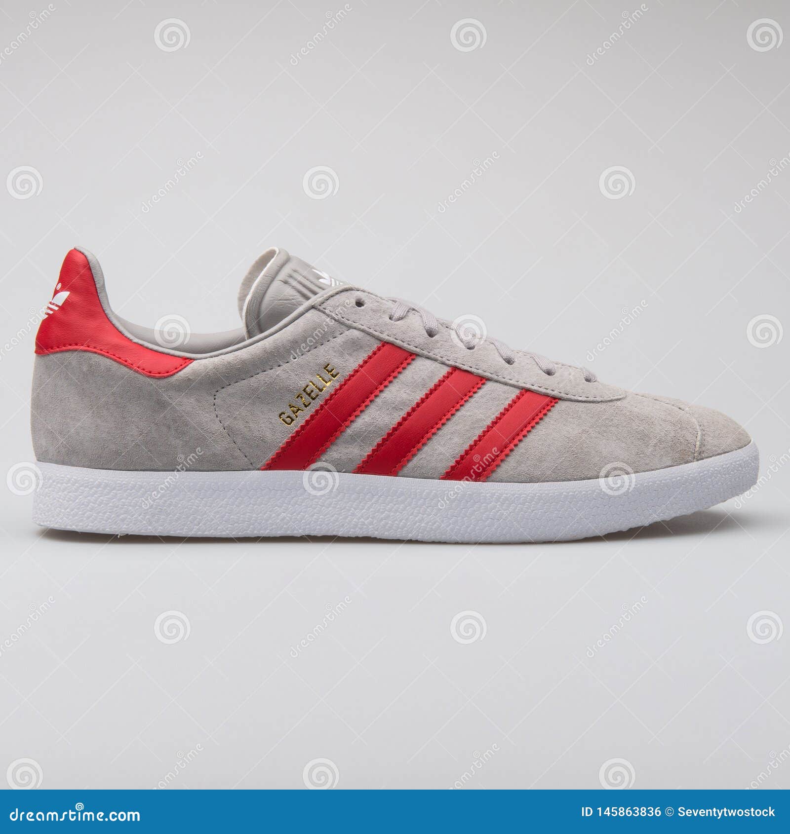 Adidas Gazelle and Red Sneaker Editorial - Image of object, life: 145863836