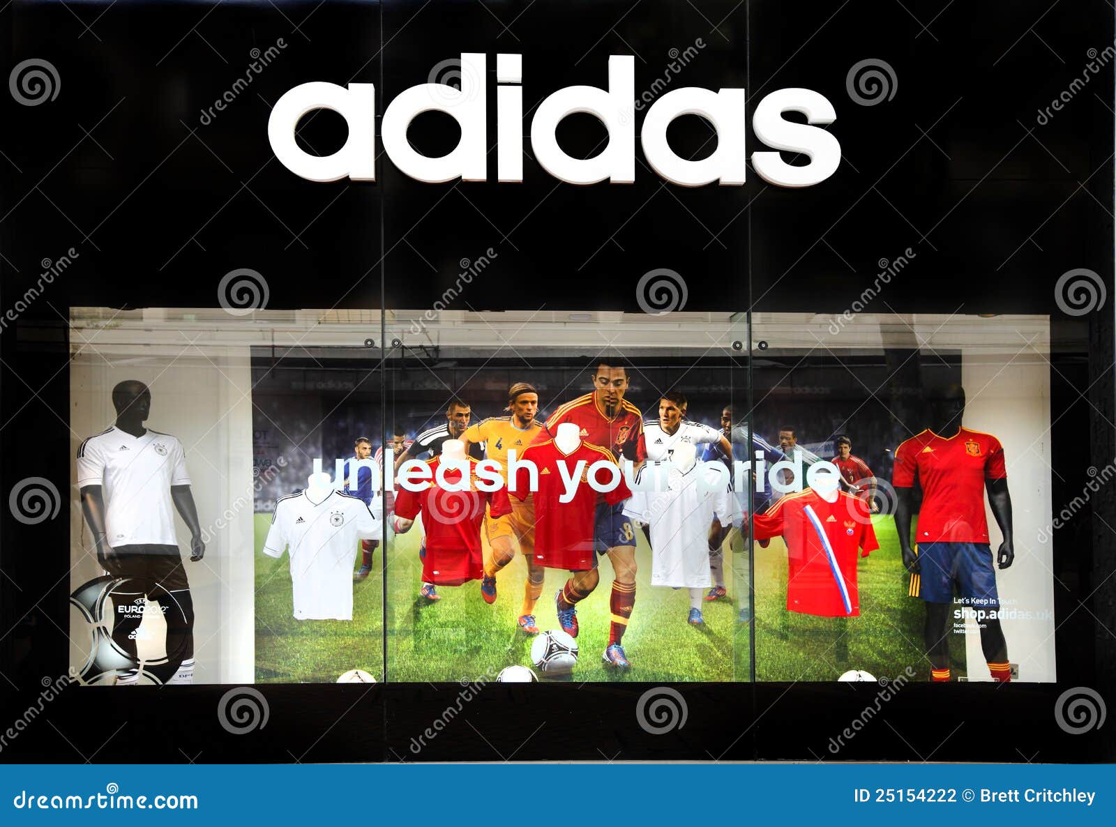 adidas shop front
