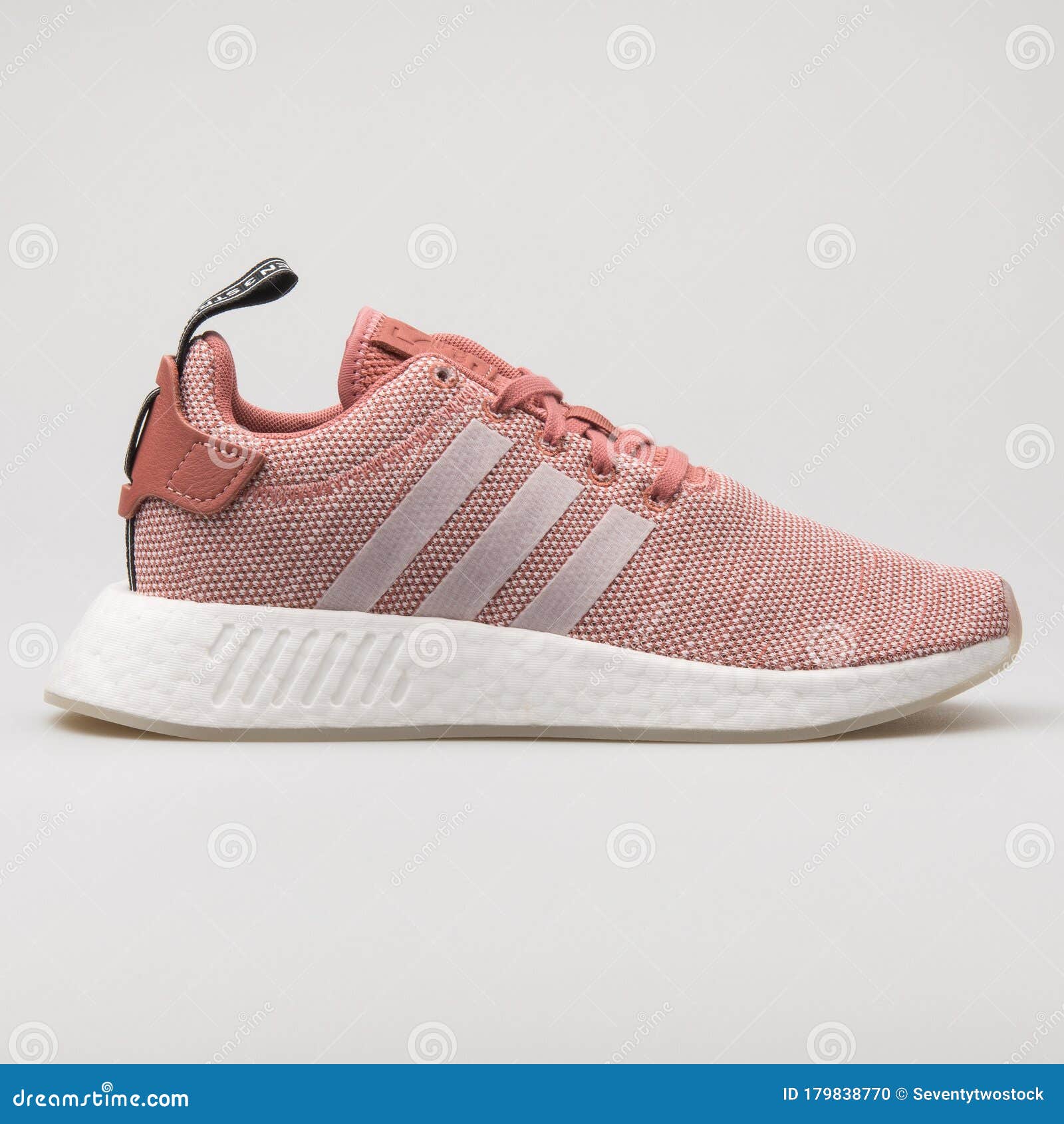 Adidas R2 pink sneaker editorial image. Image of background