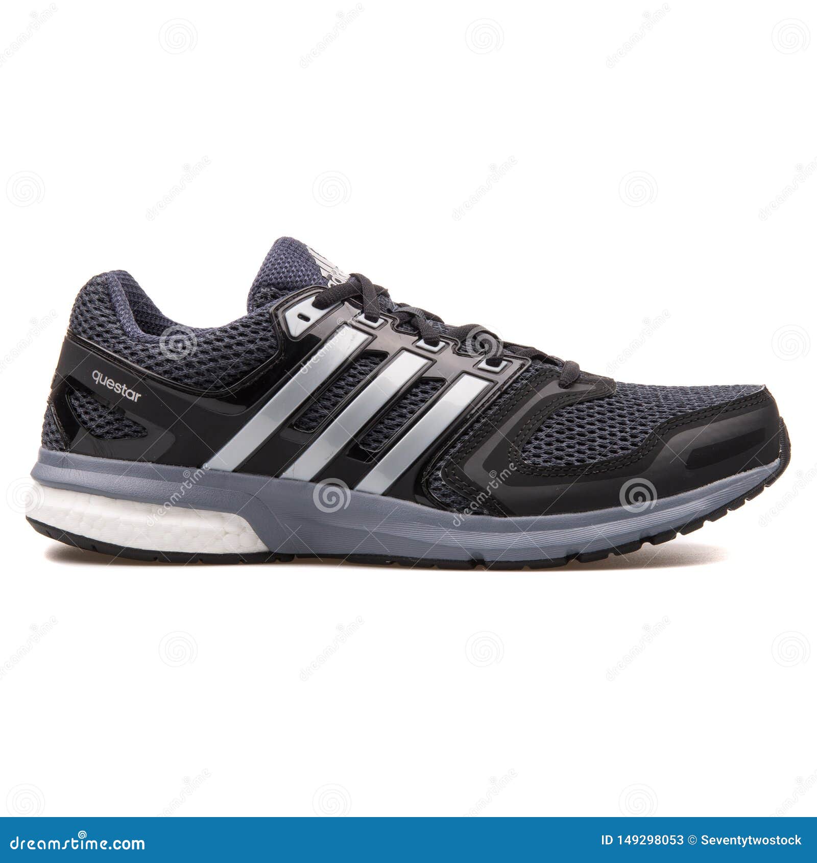 Adidas Questar Black Sneaker Editorial Stock Photo - Image of activity,  footwear: 149298053