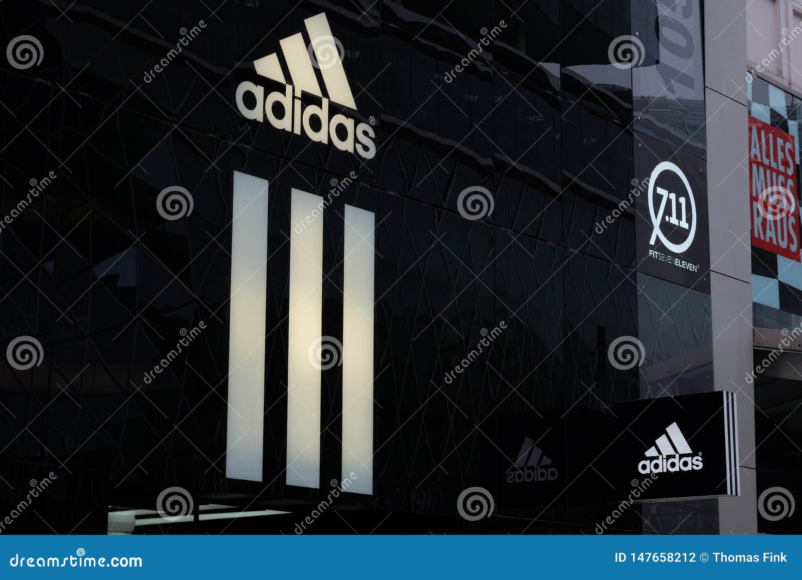 adidas store number