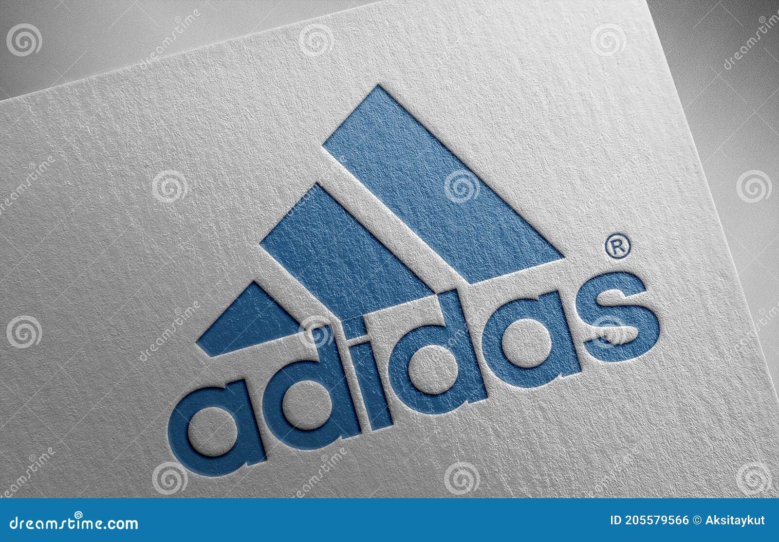 Adidas Sobre Textura Papel Foto editorial - Imagen de estilizado, multinacional: 205579566