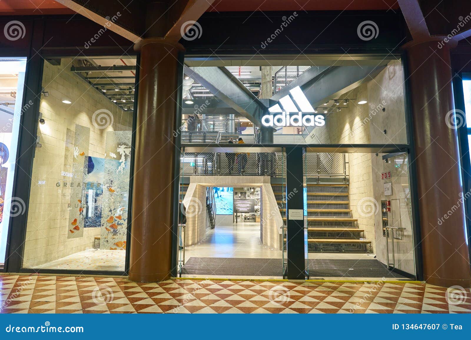 Adidas store editorial photography. Image of shoes, retailer - 134647607