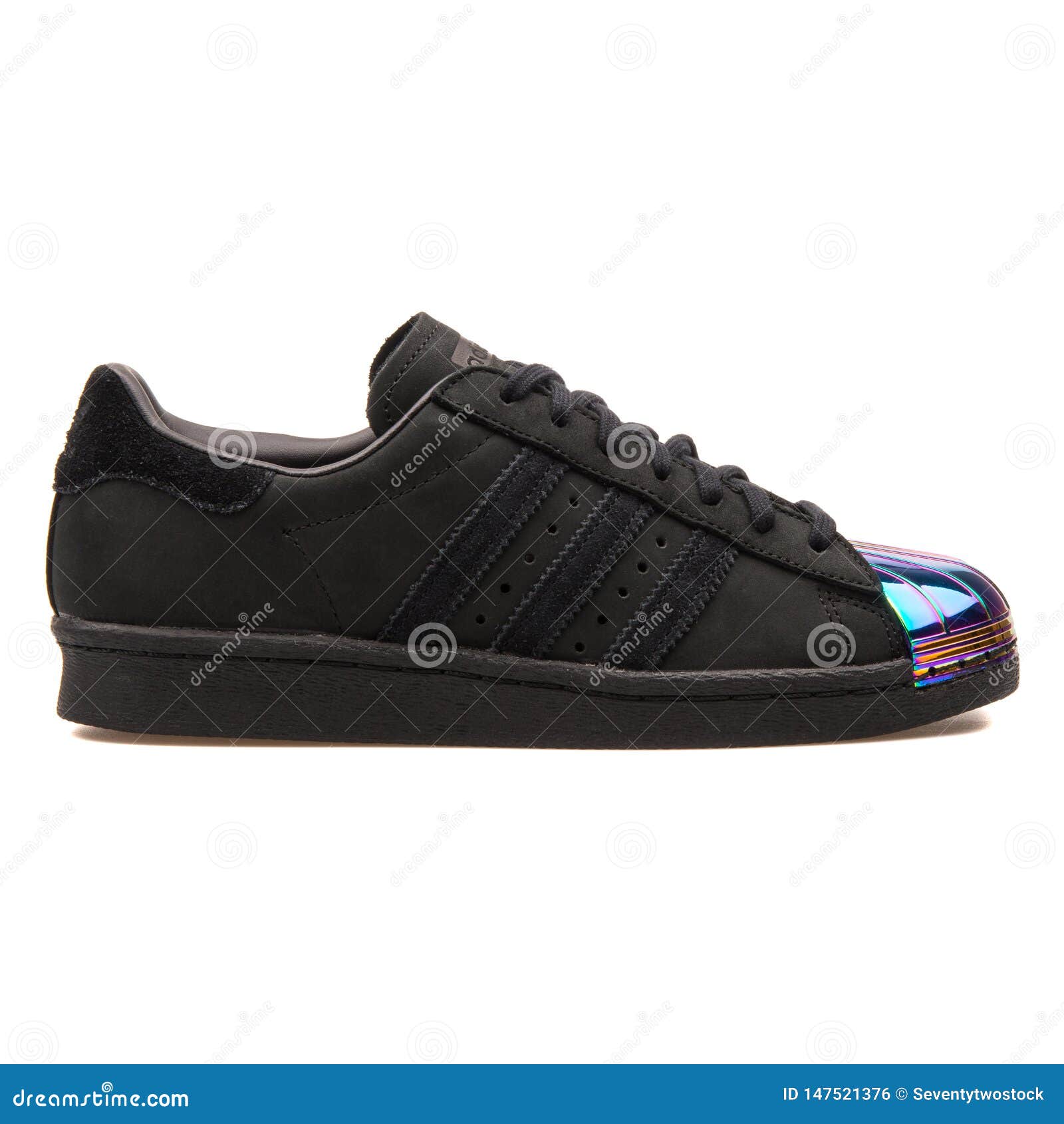 Adidas Superstar 80s Metal Toe Black Sneaker Editorial Photo - Image of ...