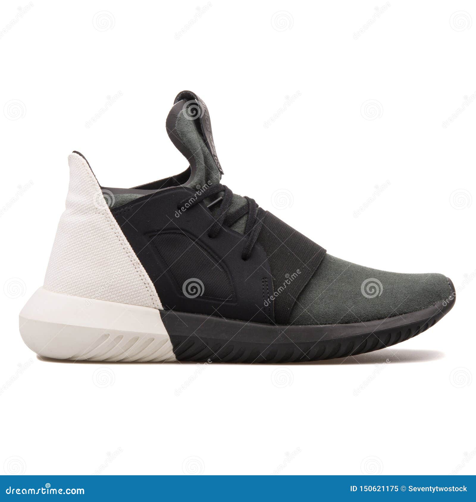 Adidas Tubular Defiant Black and White Sneaker Editorial Image - Image ...