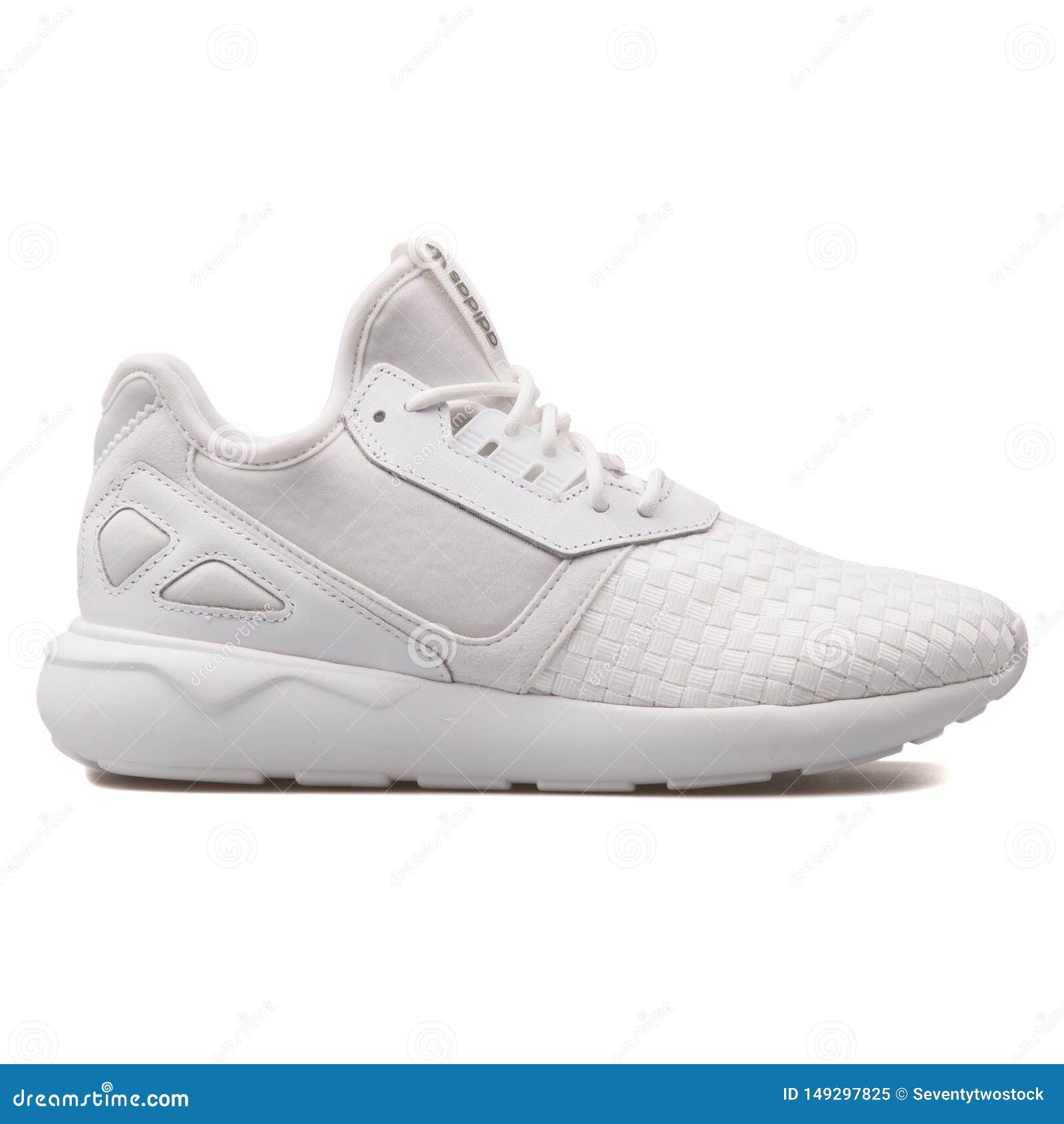 tubular runner adidas white