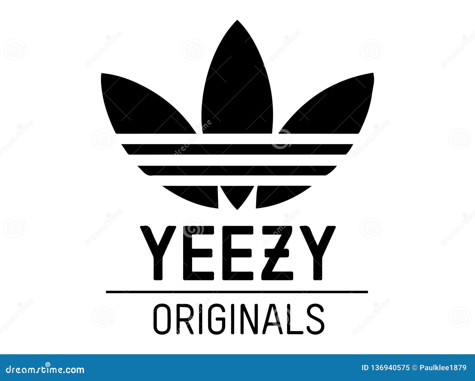 yeezy logo vector