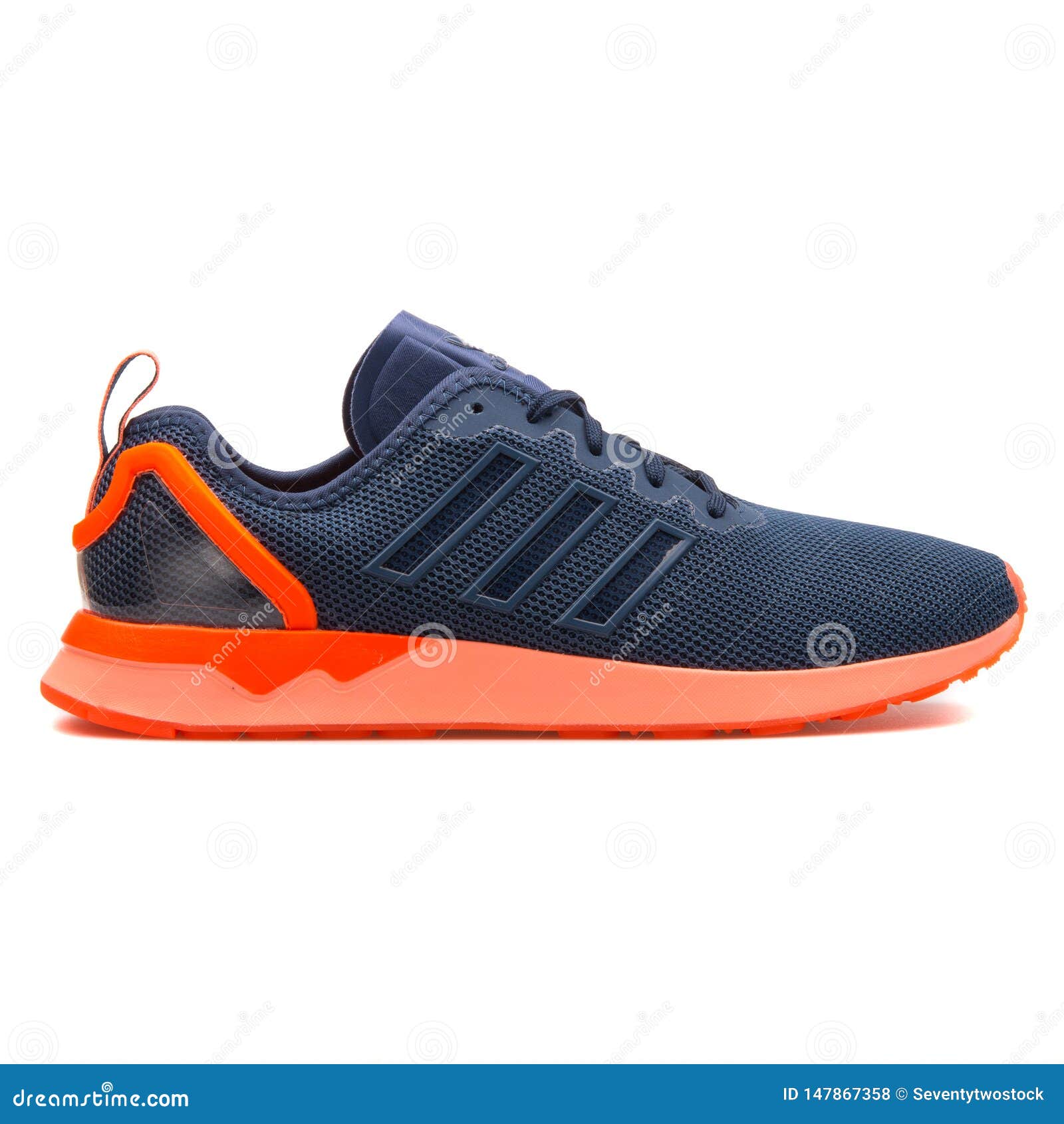 Adidas ZX Flux Blue and Orange Editorial Stock Photo - of shoes, object: 147867358