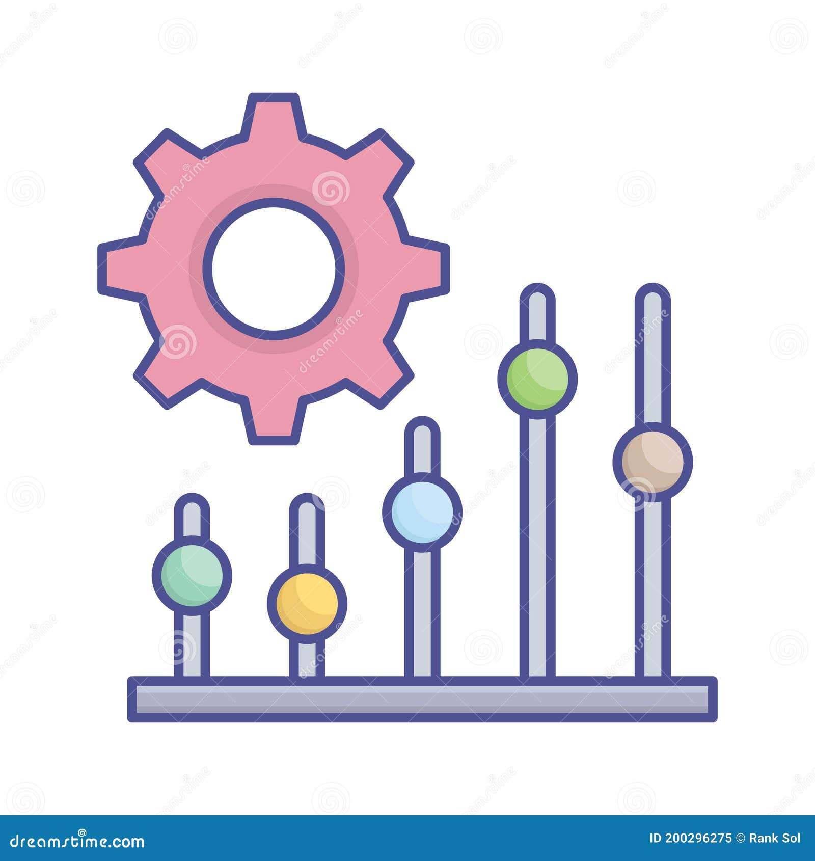 adjust setting  icon which can easily modify or edit