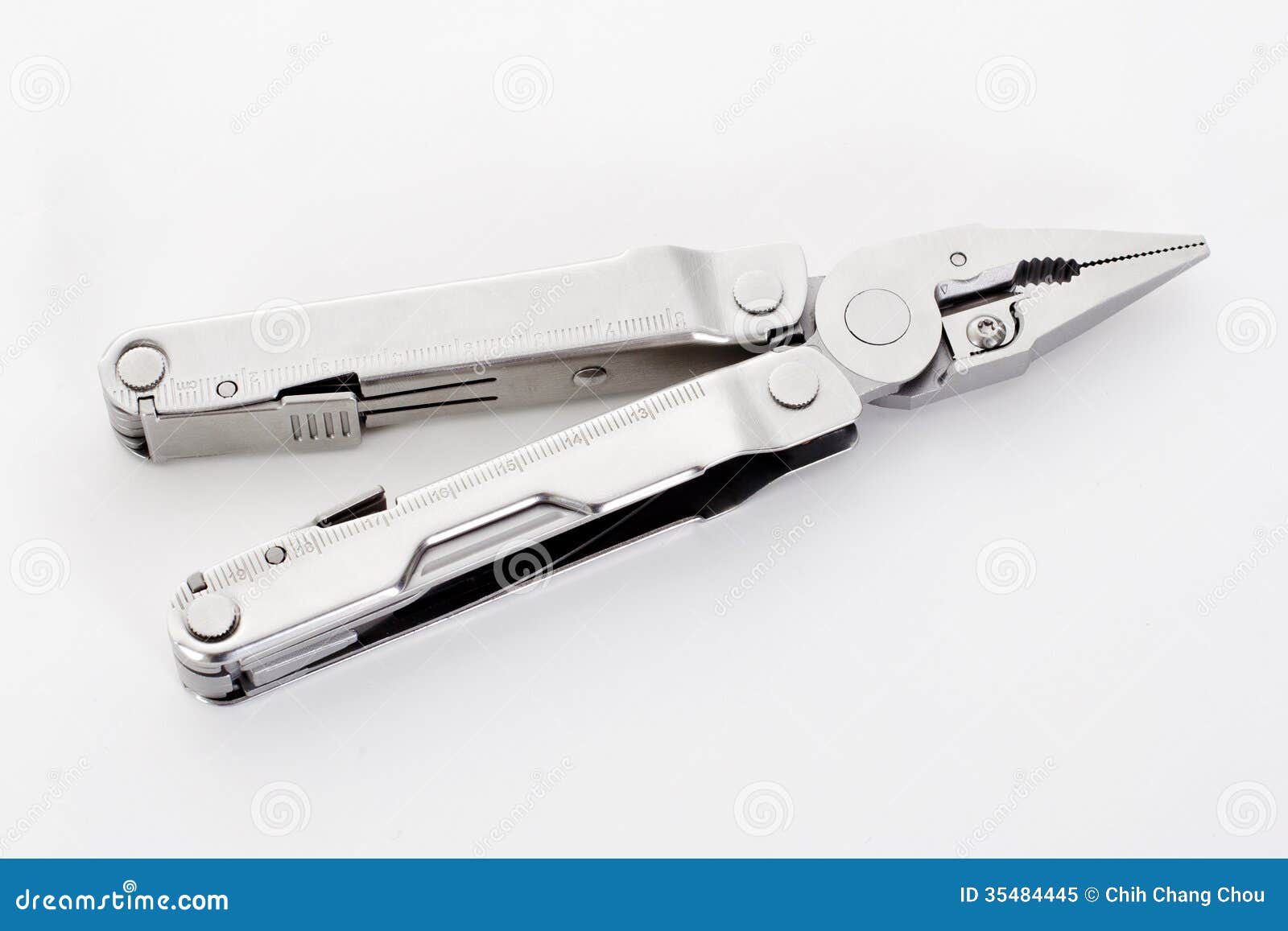 Adjustable pliers stock image. Image of isolated, handy 35484445