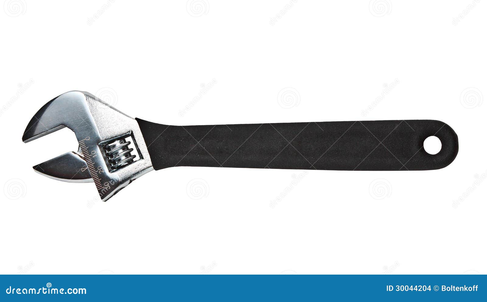 Adjustable spanner stock photo. Image of grey, mechanic 30044204