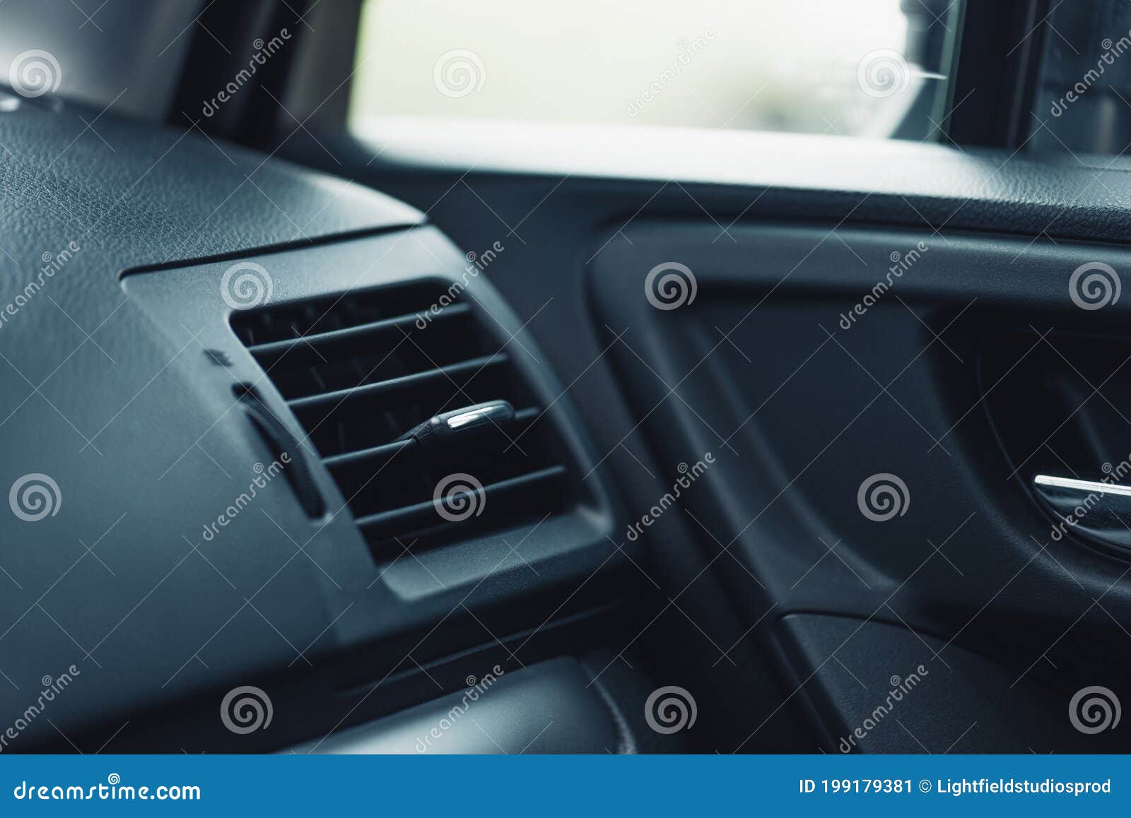 Ventilation Grille on Dashboard of Modern Car Stock Image - Image of  vehicle, transport: 199179381